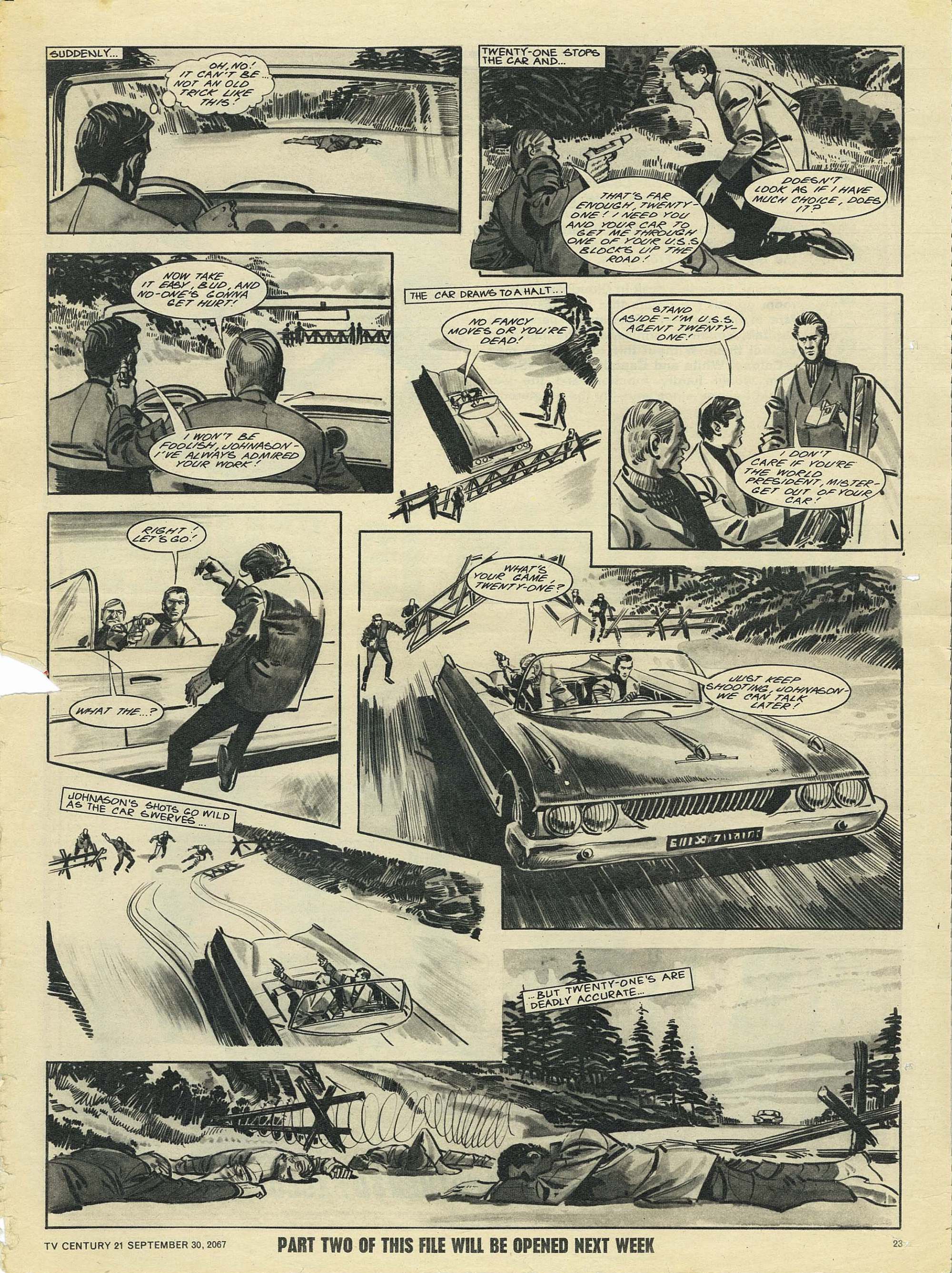 Read online TV Century 21 (TV 21) comic -  Issue #141 - 22
