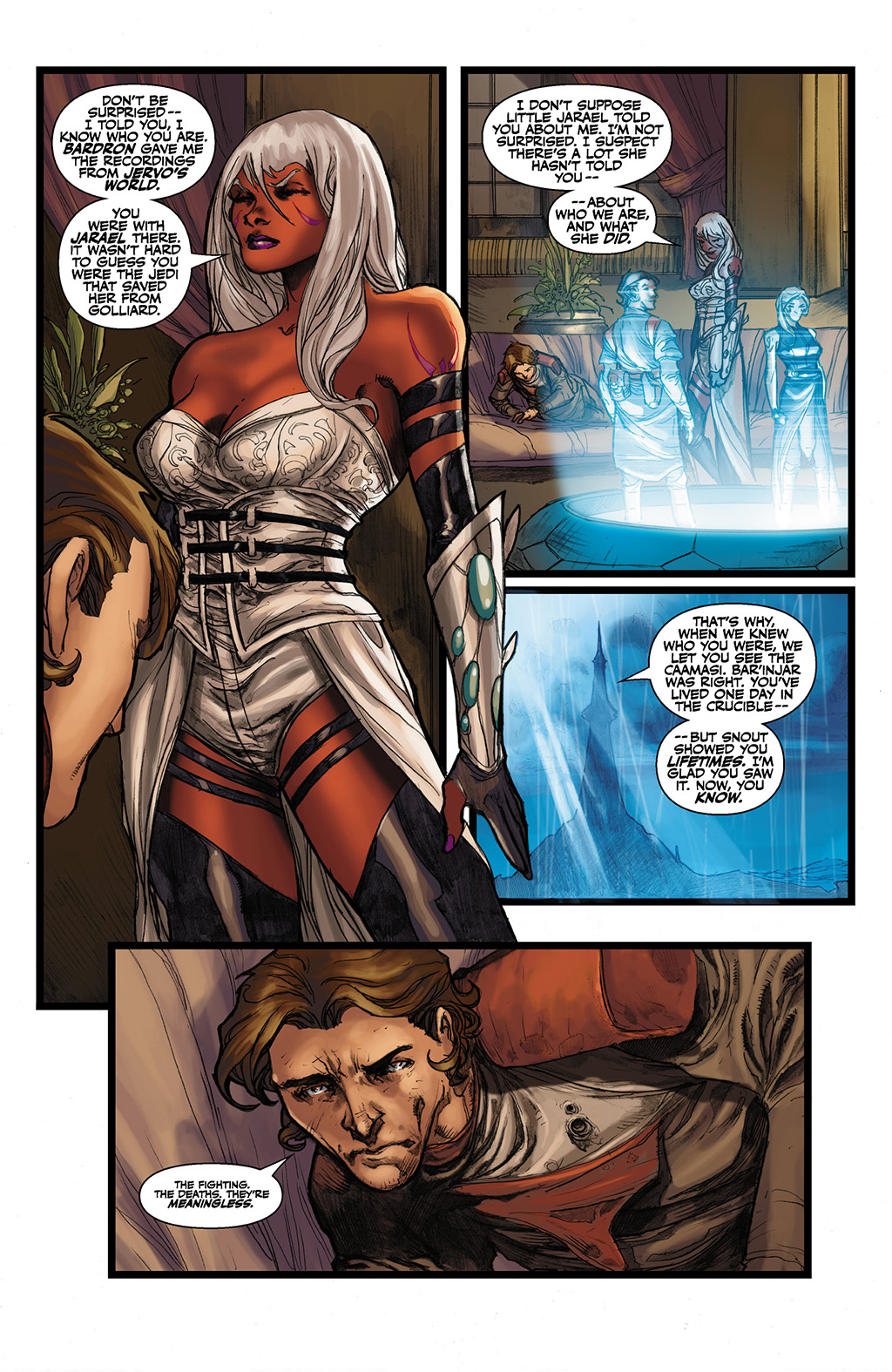 Read online Star Wars: Knights Of The Old Republic comic -  Issue #45 - 21