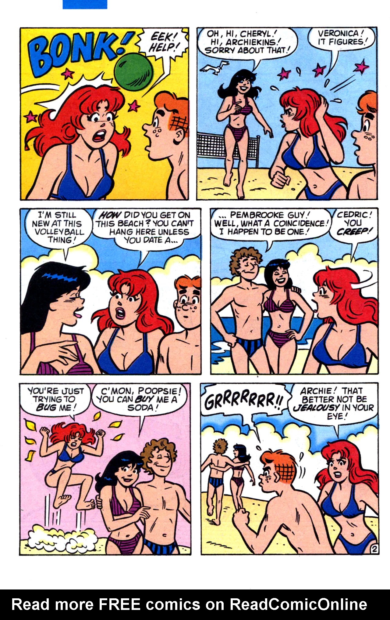 Read online Cheryl Blossom (1995) comic -  Issue #3 - 4