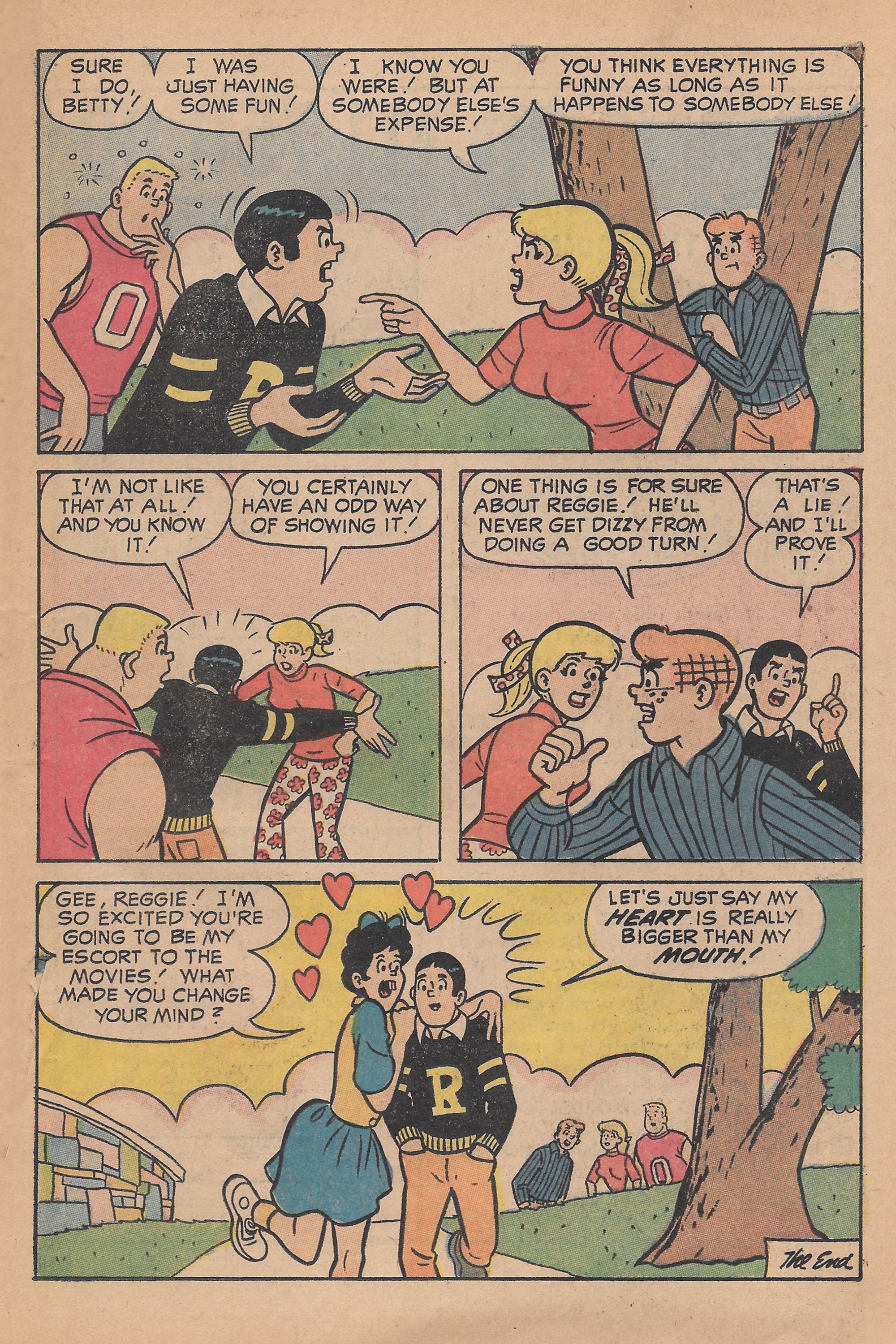 Read online Reggie and Me (1966) comic -  Issue #50 - 27