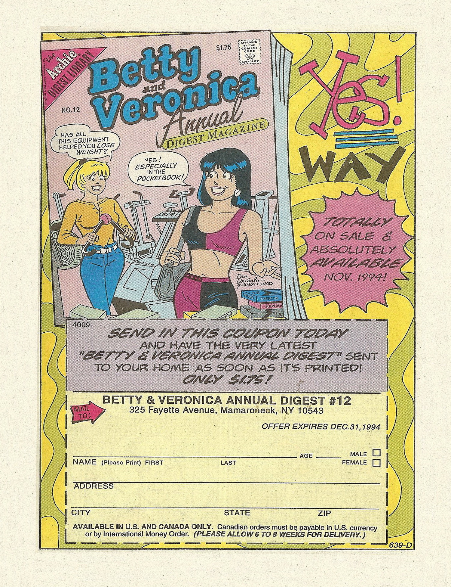 Read online Betty and Veronica Digest Magazine comic -  Issue #72 - 43