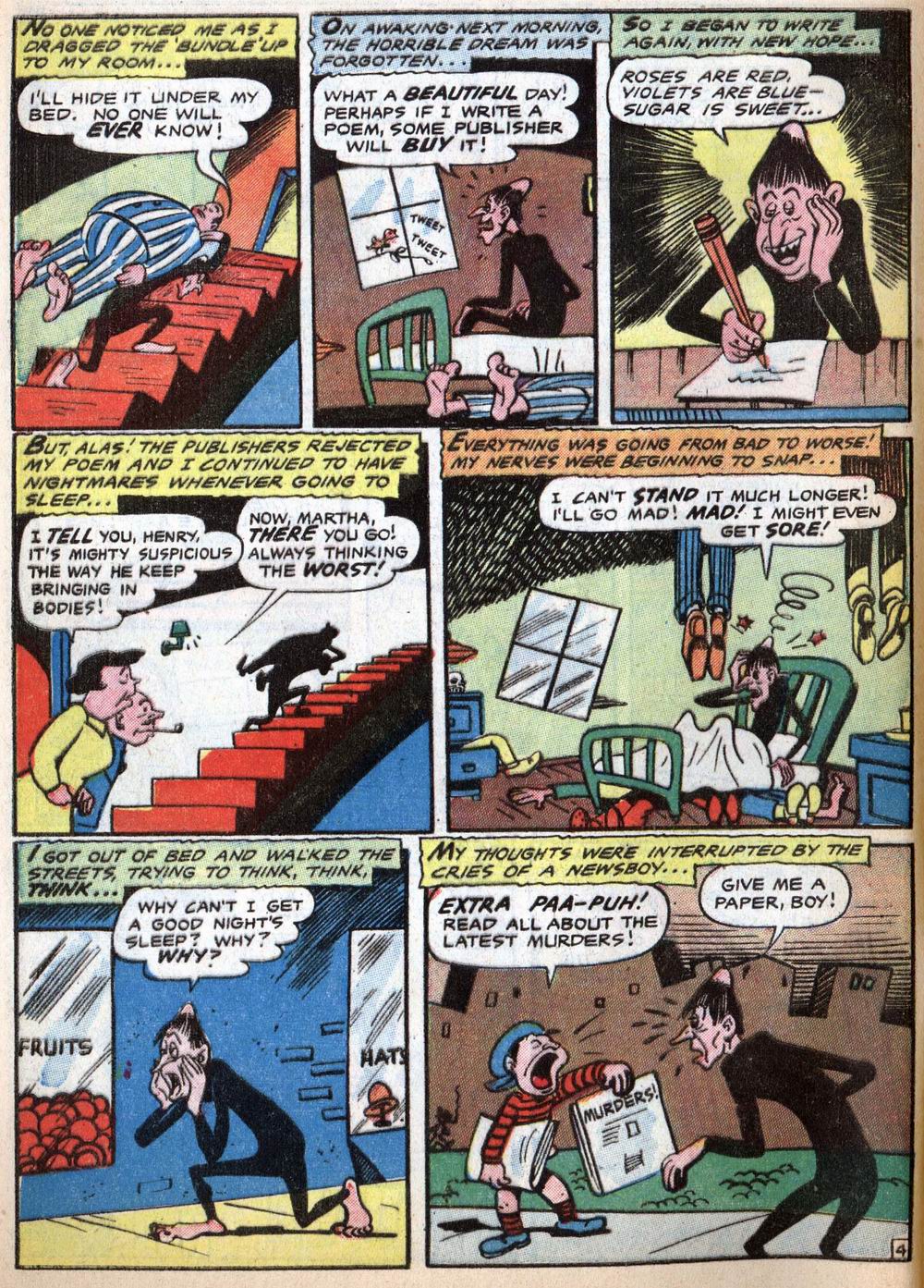 Read online Bughouse (1954) comic -  Issue #4 - 6