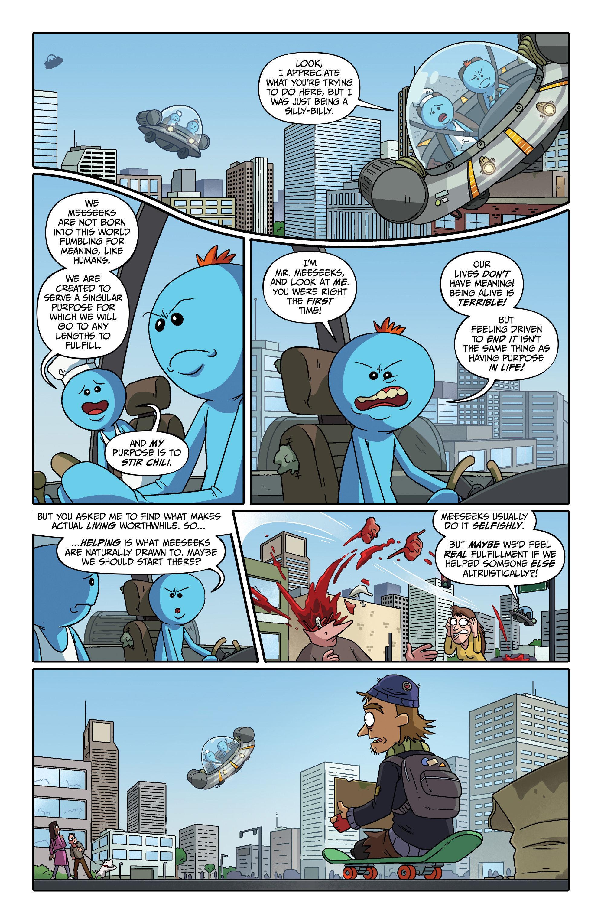 Read online Rick and Morty Presents: Mr. Meeseeks comic -  Issue # Full - 8