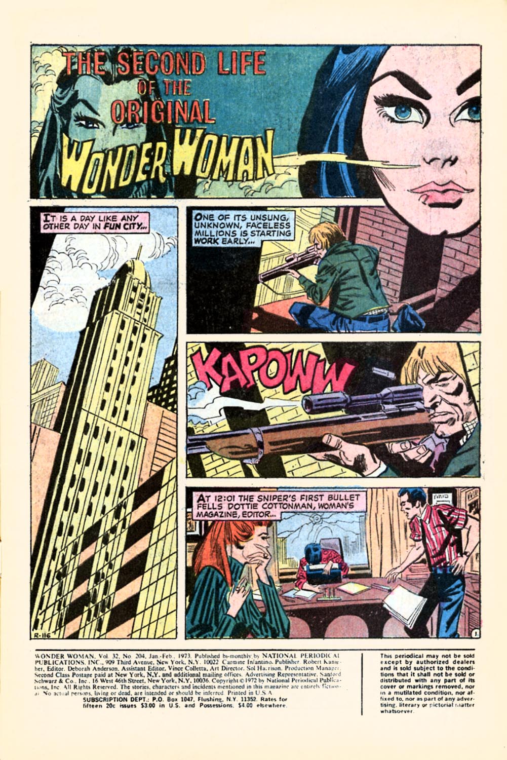 Read online Wonder Woman (1942) comic -  Issue #204 - 2