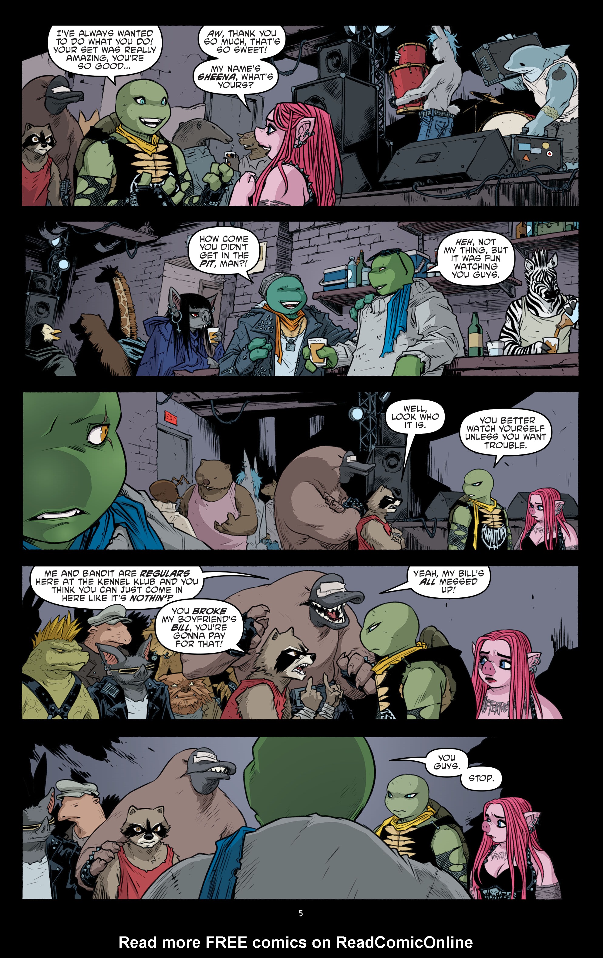 Read online Teenage Mutant Ninja Turtles (2011) comic -  Issue #105 - 7