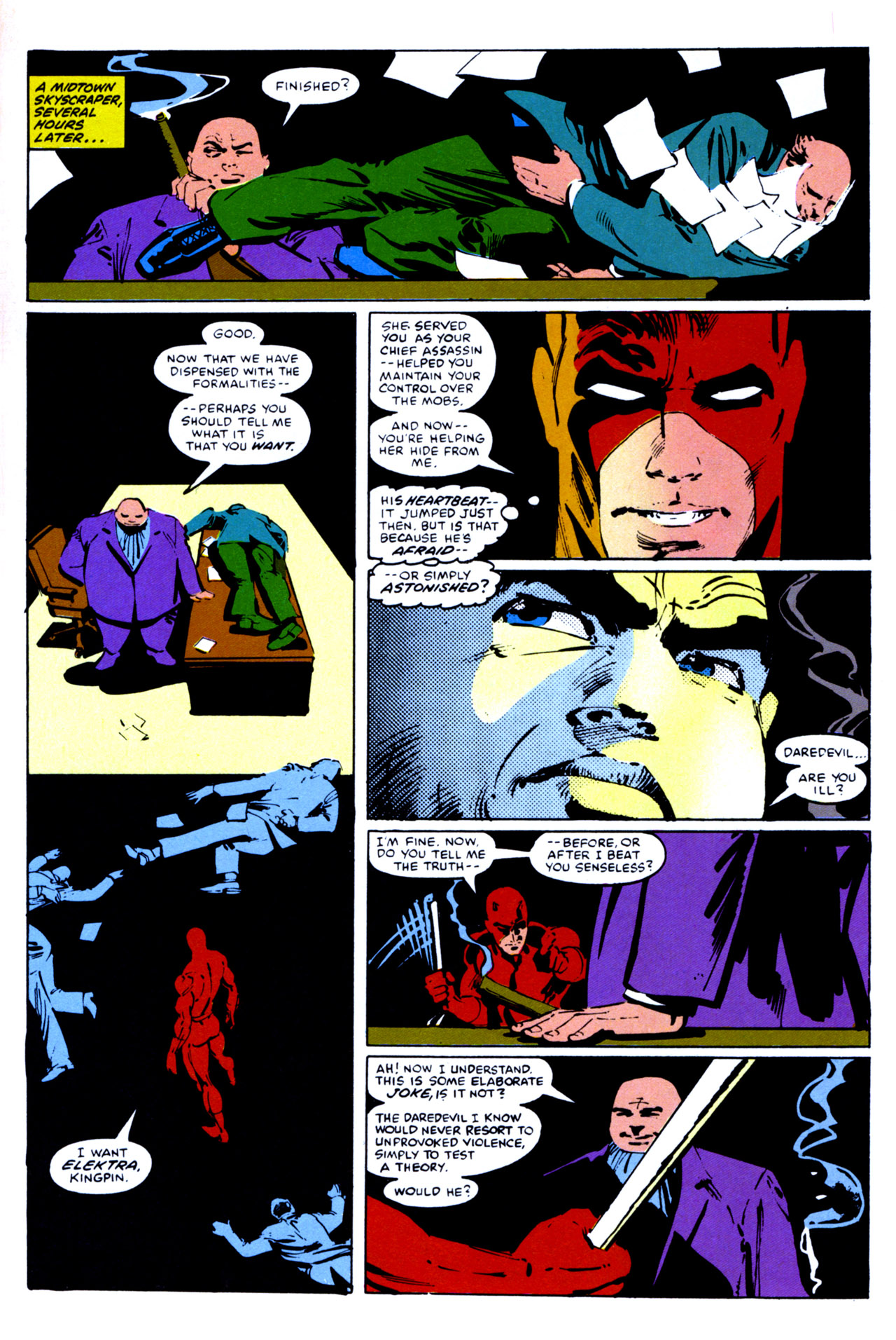 Read online The Elektra Saga comic -  Issue #4 - 10