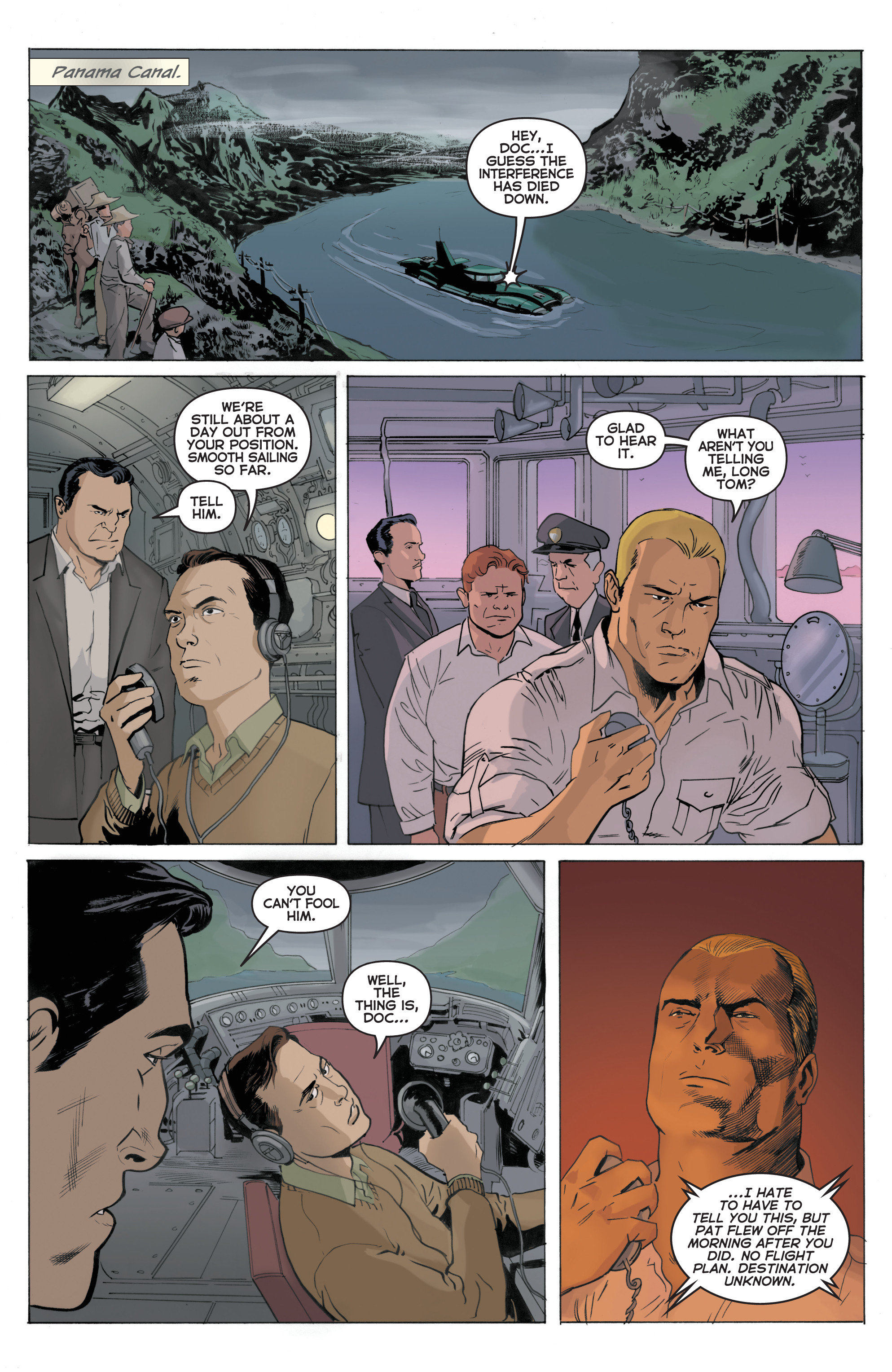 Read online Doc Savage: Ring Of Fire comic -  Issue #3 - 9
