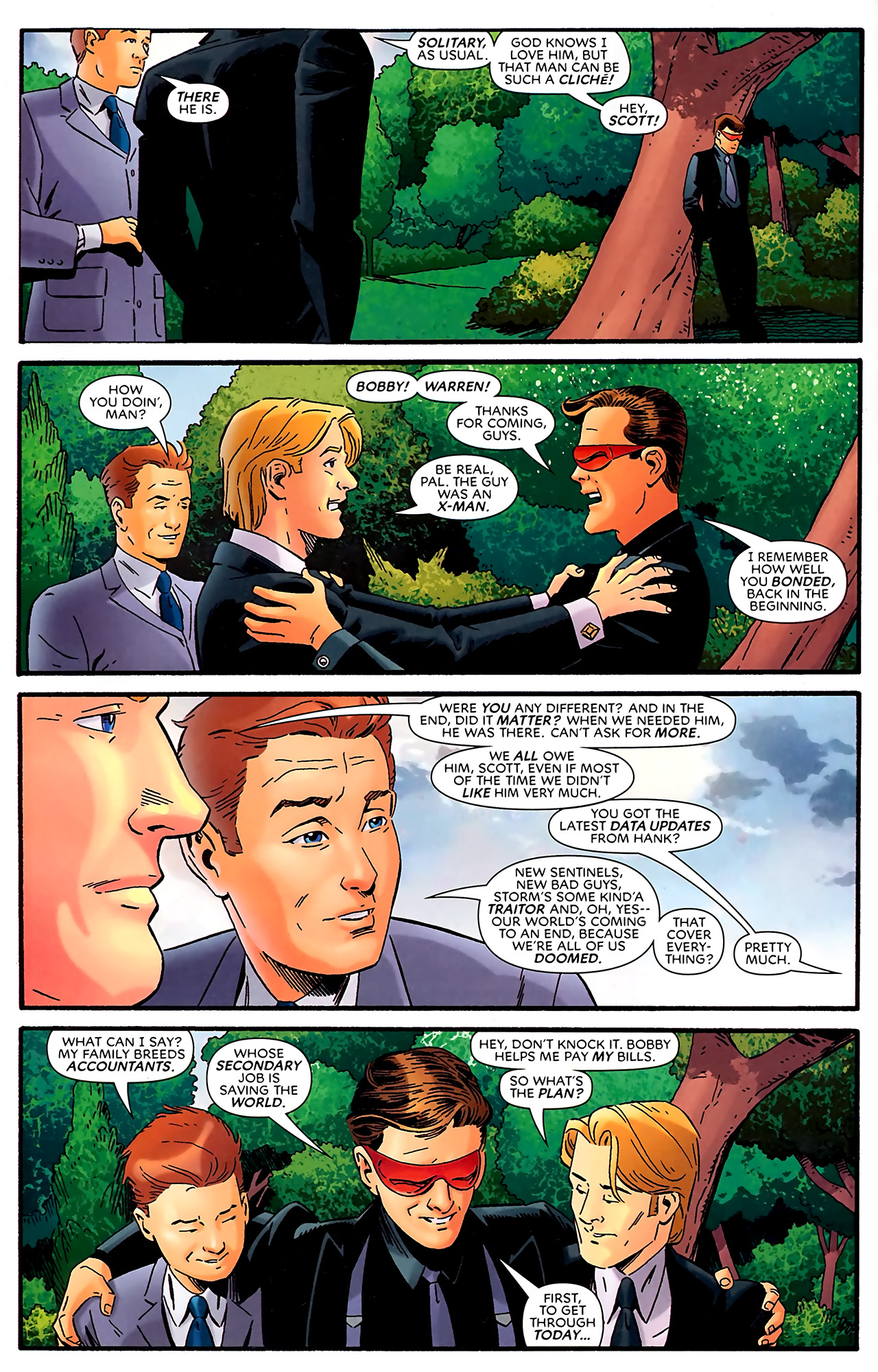 Read online X-Men Forever (2009) comic -  Issue #10 - 12