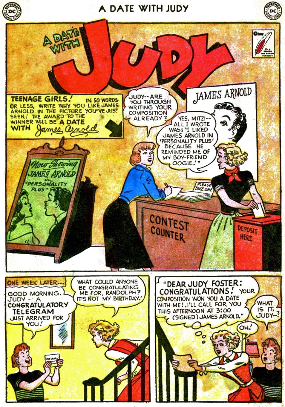 Read online A Date with Judy comic -  Issue #26 - 3