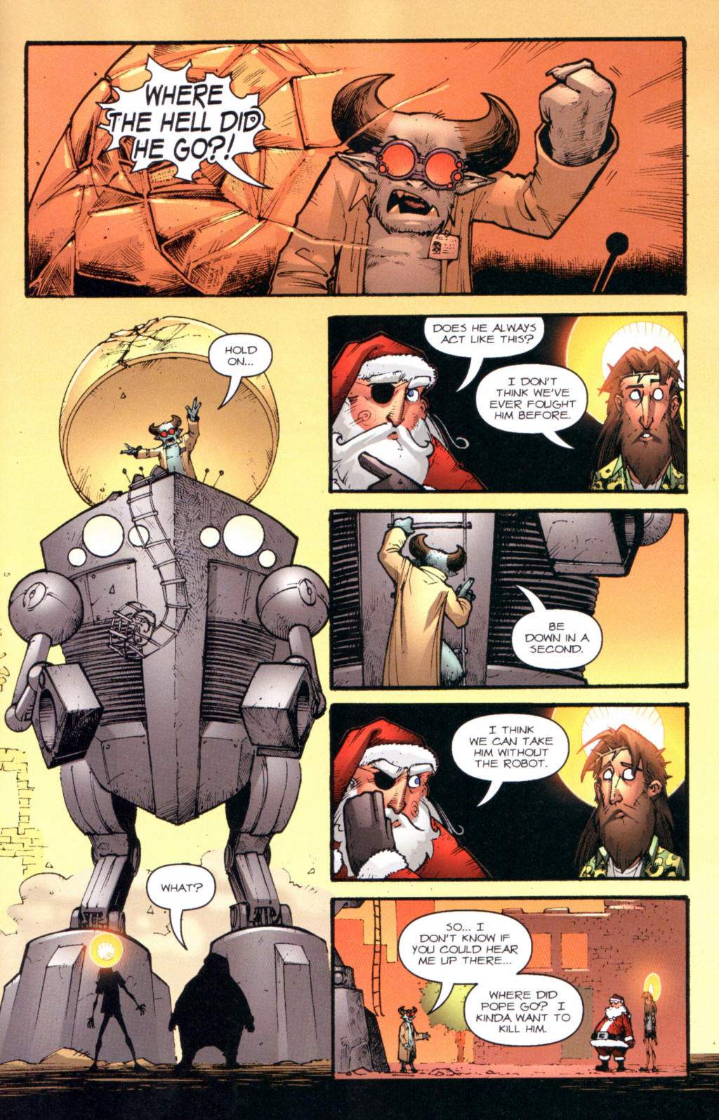 Battle Pope Issue #13 #13 - English 7
