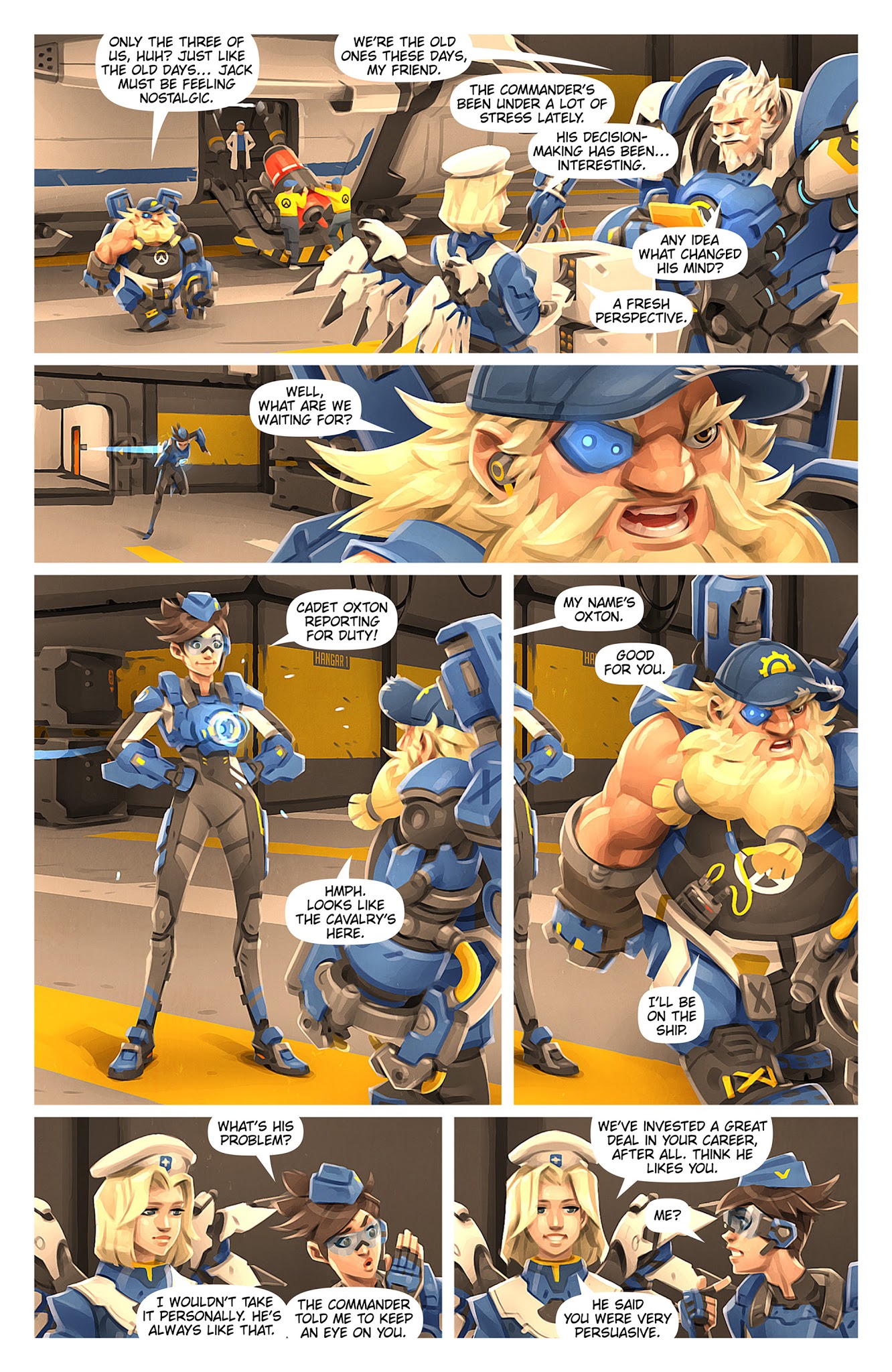 Read online Overwatch comic -  Issue #12 - 11