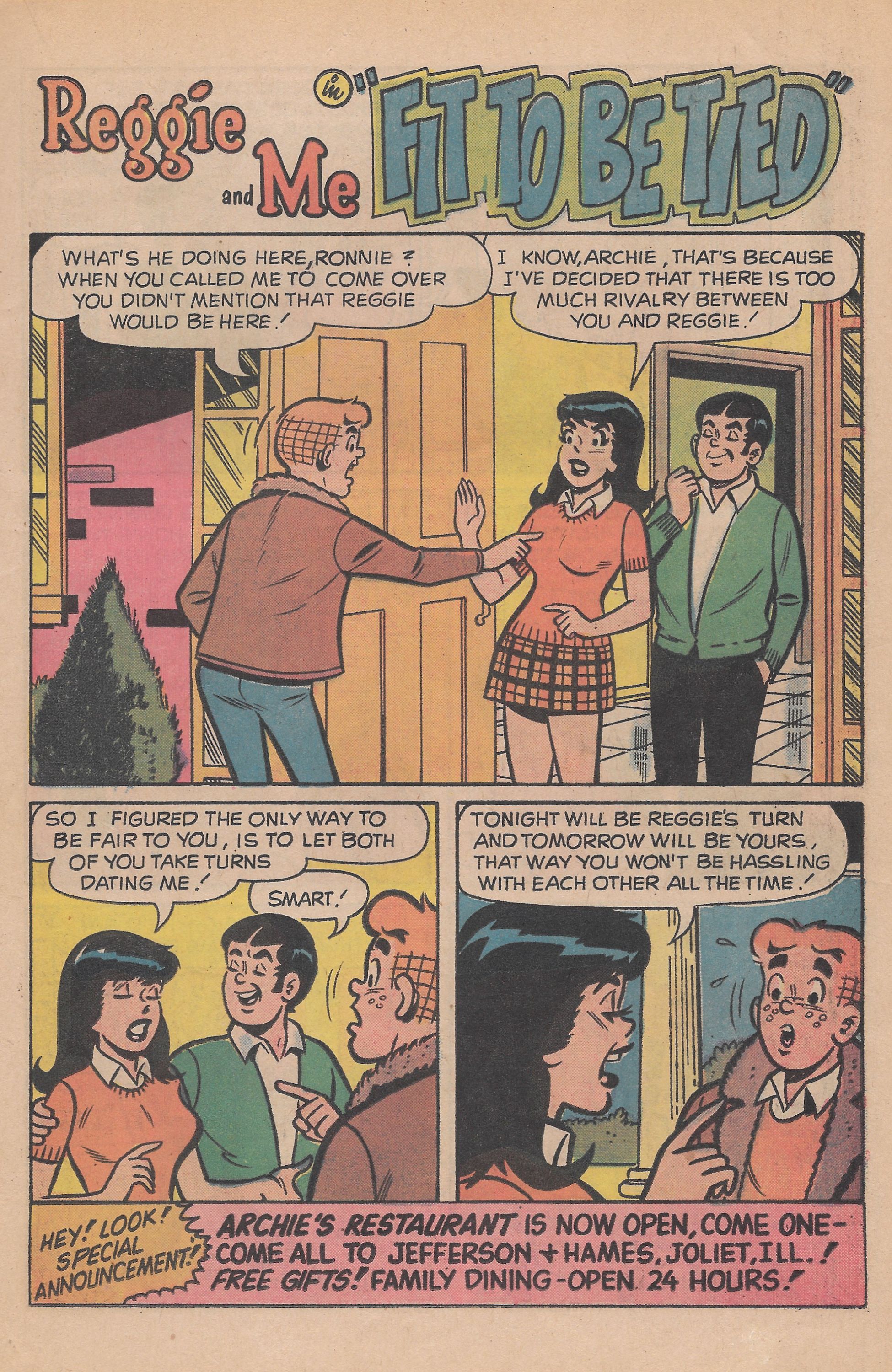 Read online Reggie and Me (1966) comic -  Issue #70 - 15