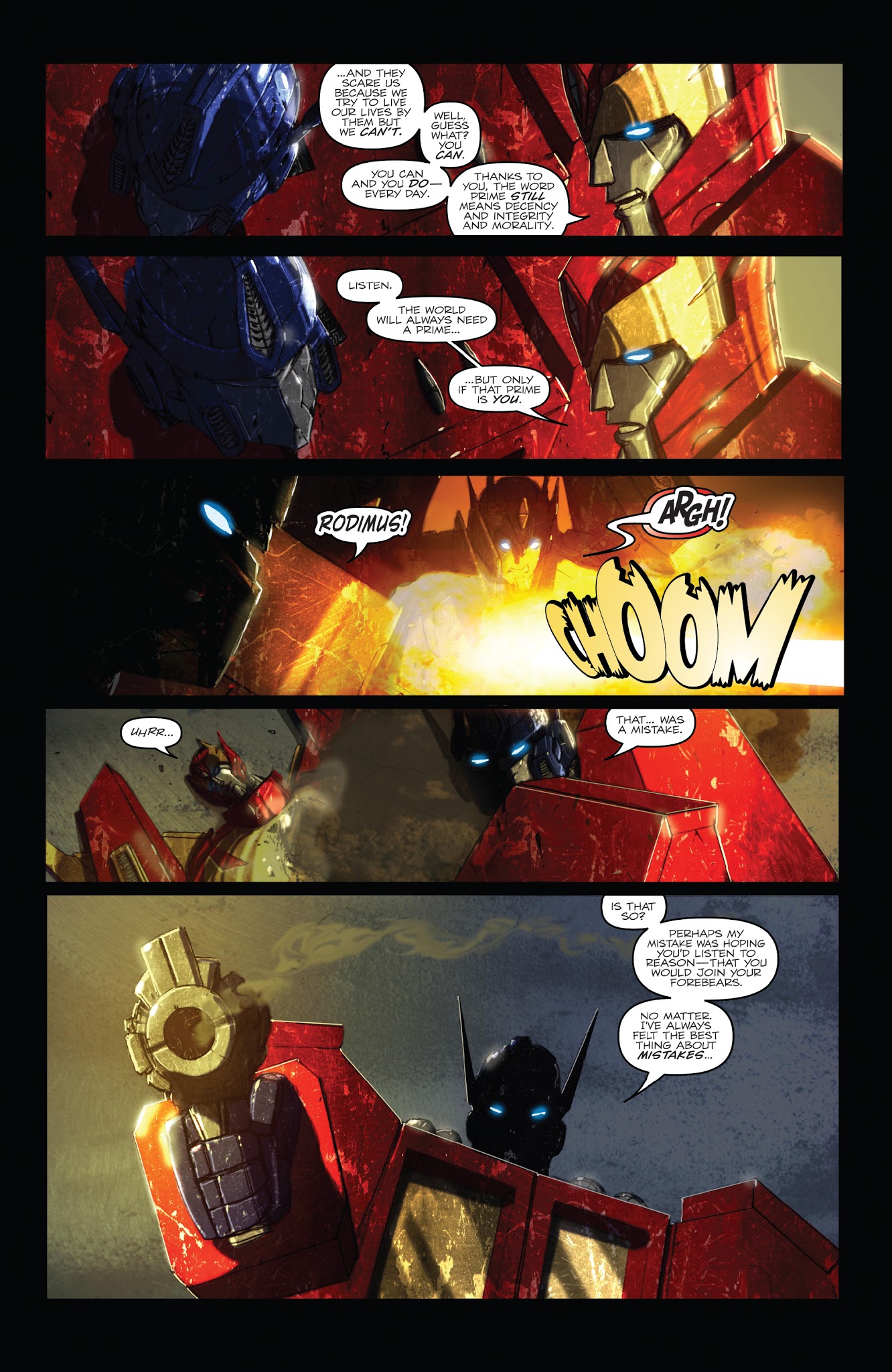 Read online The Transformers: Dark Cybertron comic -  Issue # TPB 2 - 67