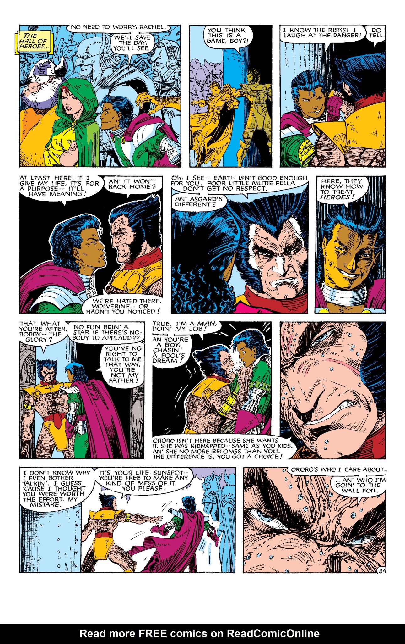Read online New Mutants Classic comic -  Issue # TPB 5 - 104