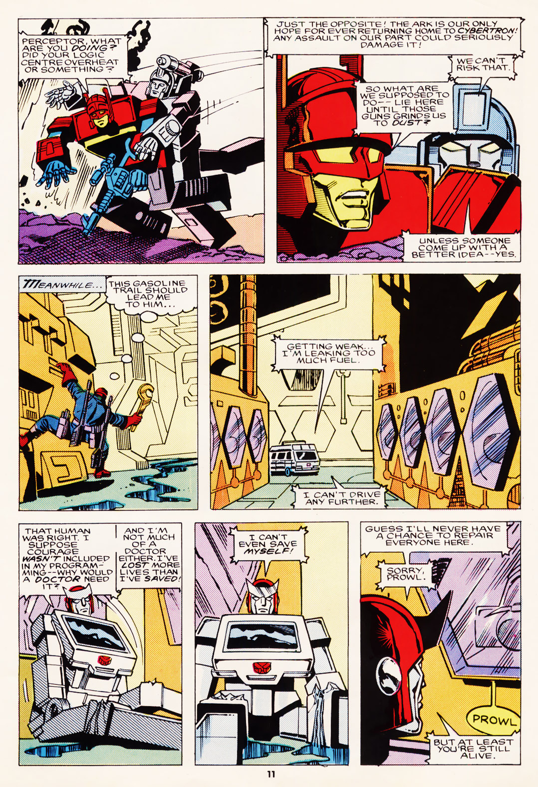 Read online The Transformers (UK) comic -  Issue #110 - 10