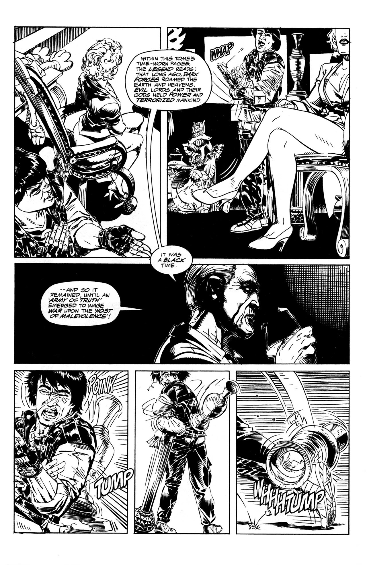 Read online Jackie Chan's Spartan X: Hell Bent Hero For Hire comic -  Issue #1 - 14