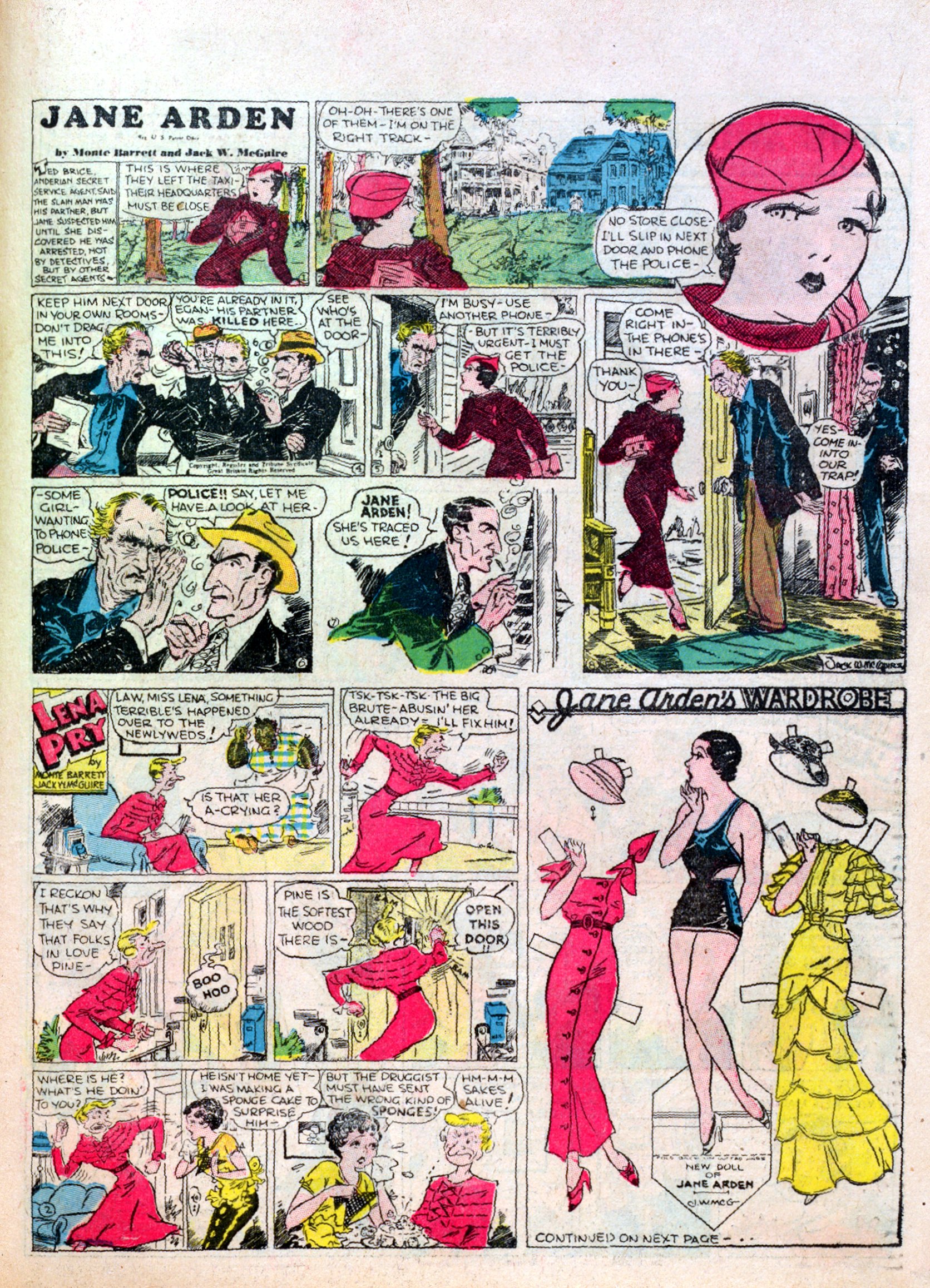 Read online Famous Funnies comic -  Issue #12 - 45