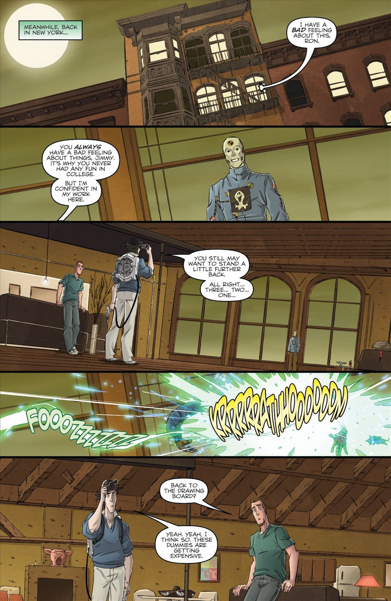 Read online Ghostbusters (2011) comic -  Issue #9 - 11