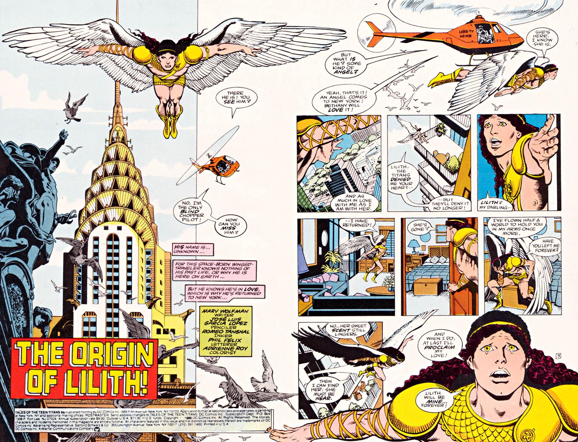 Read online Tales of the Teen Titans comic -  Issue #66 - 3