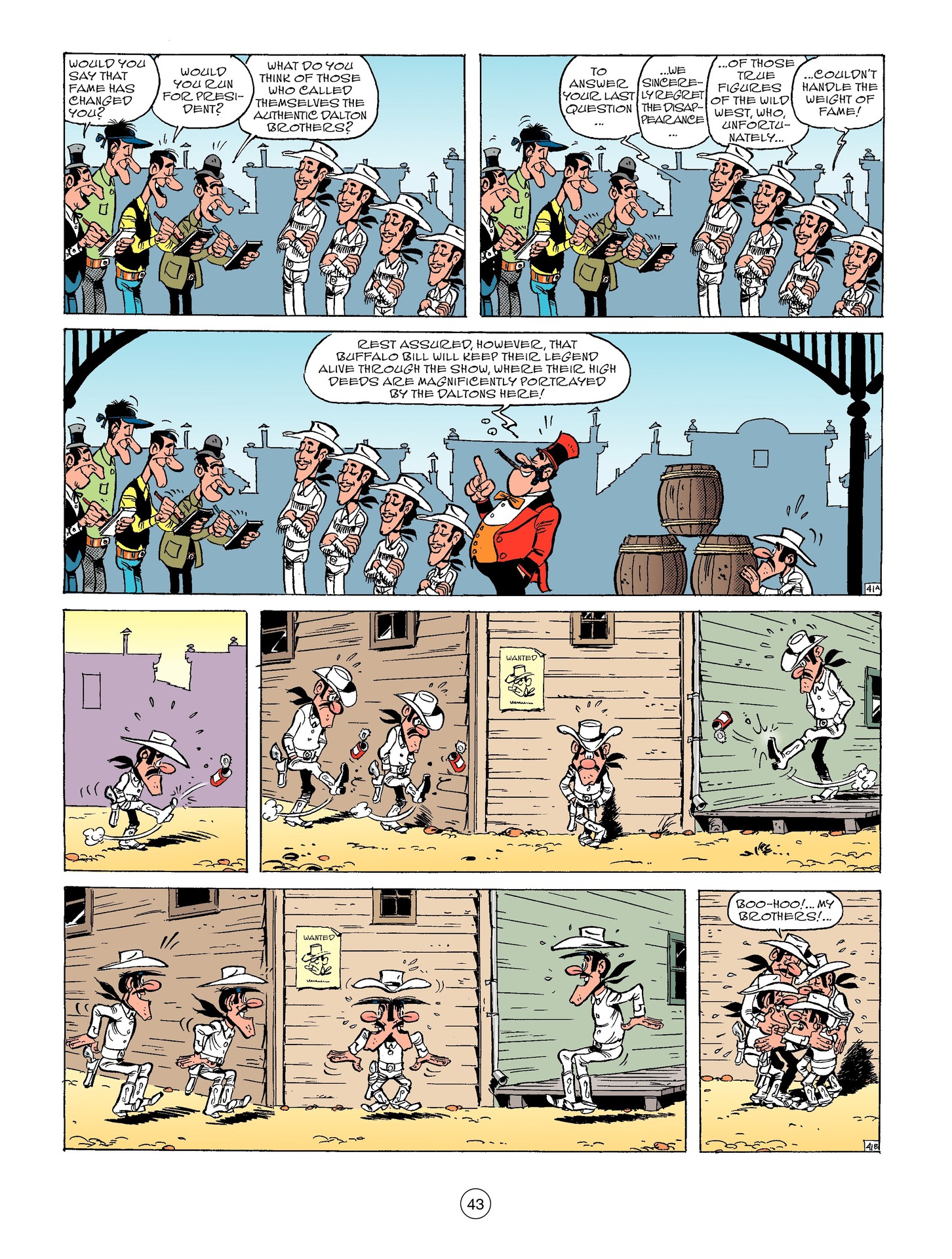 A Lucky Luke Adventure Issue #57 #57 - English 43