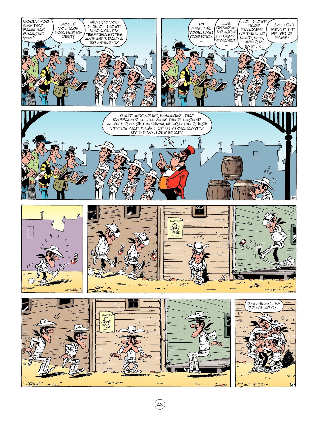 A Lucky Luke Adventure issue 57 - Page 43