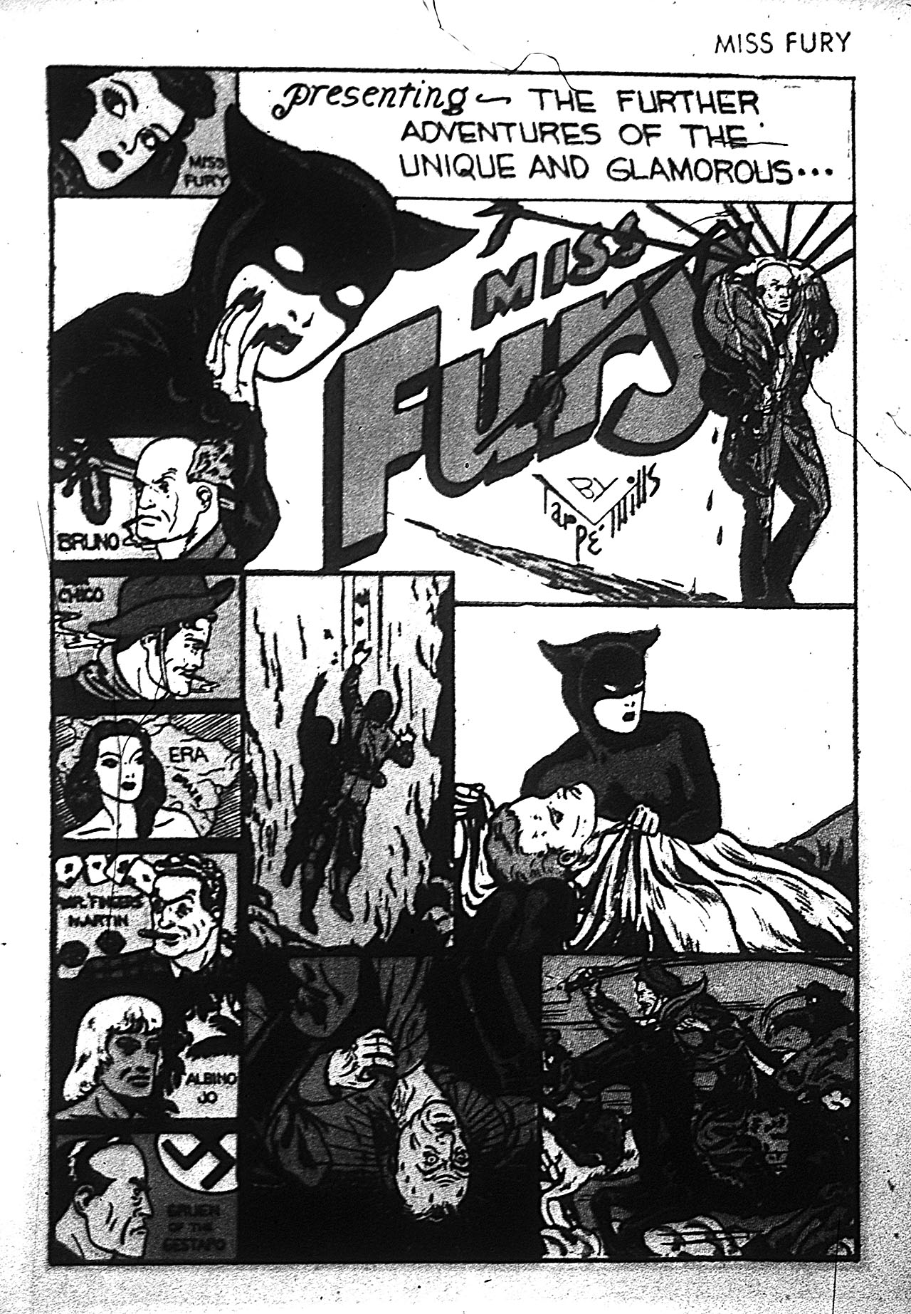 Read online Miss Fury (1942) comic -  Issue #3 - 3