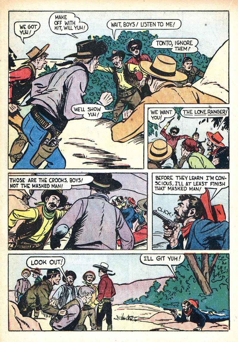 Read online The Lone Ranger (1948) comic -  Issue #23 - 22