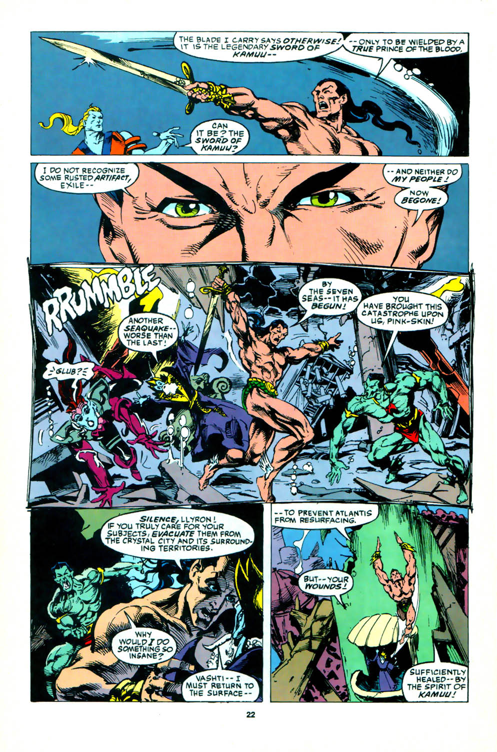 Read online Namor, The Sub-Mariner comic -  Issue #62 - 18