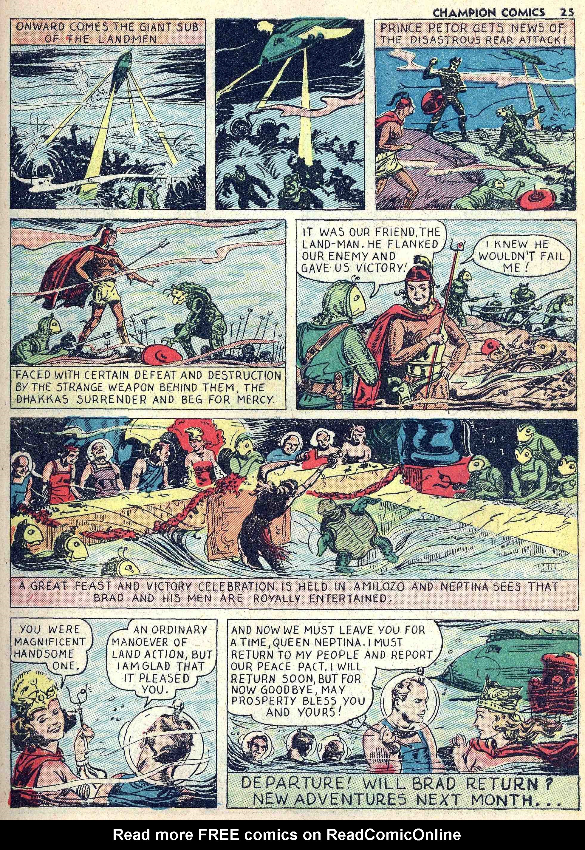 Read online Champion Comics comic -  Issue #9 - 27