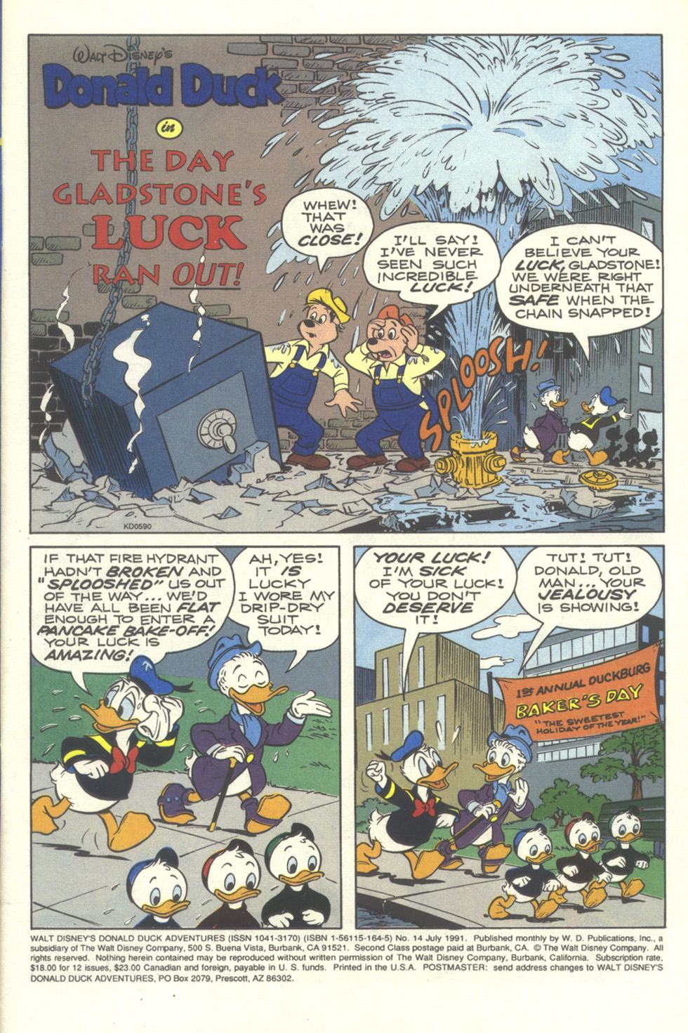 Read online Donald Duck Adventures comic -  Issue #14 - 3