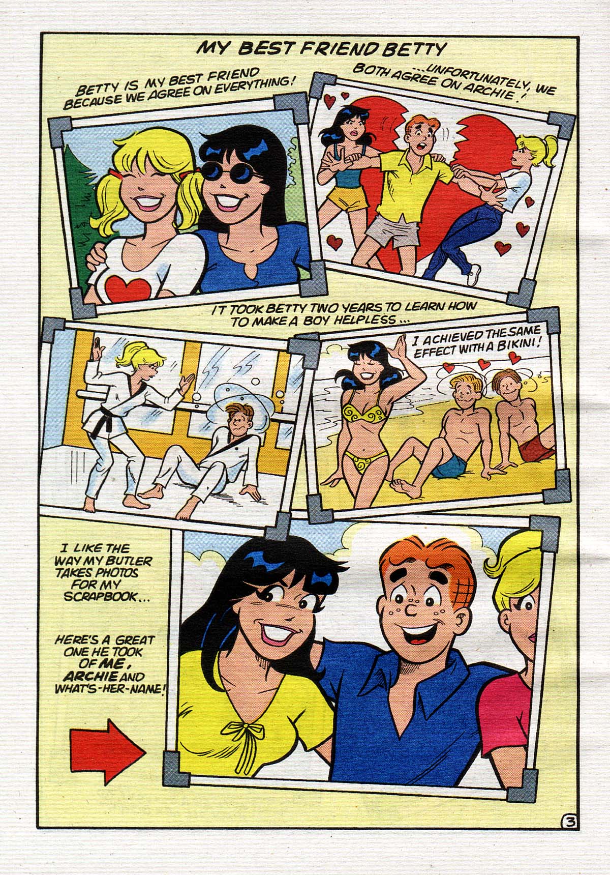 Read online Betty and Veronica Digest Magazine comic -  Issue #150 - 90