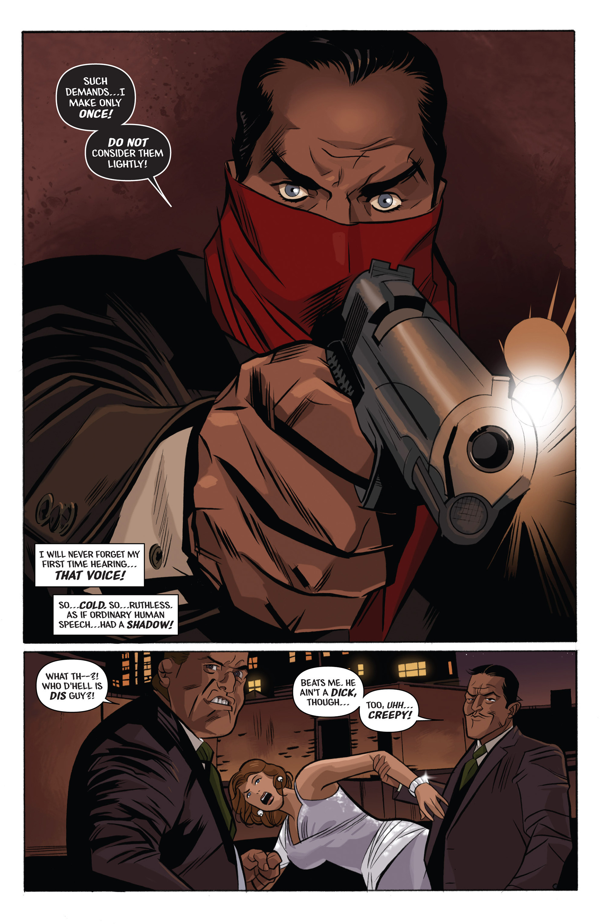 Read online The Shadow: Year One comic -  Issue #2 - 6
