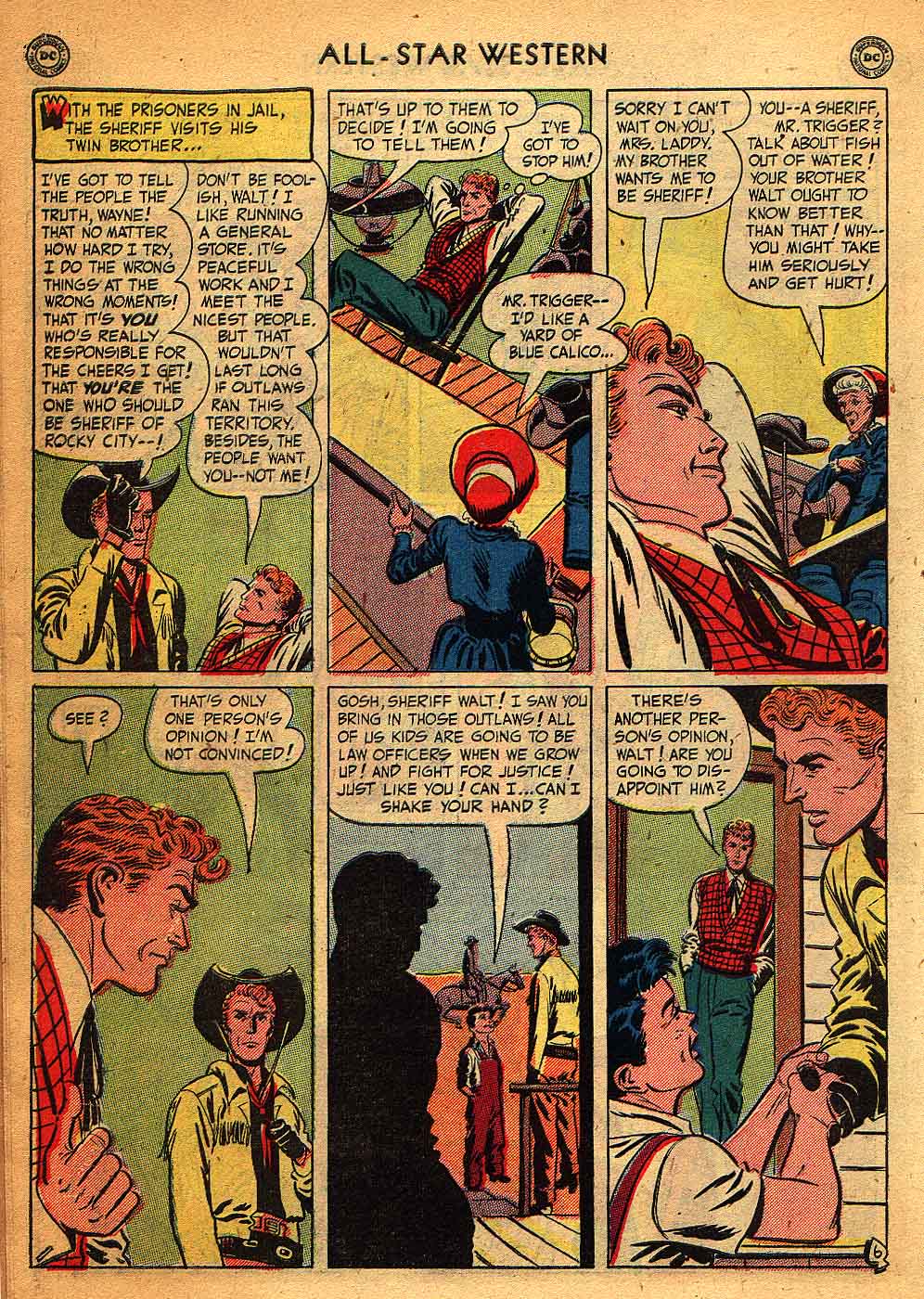 Read online All-Star Western (1951) comic -  Issue #58 - 8