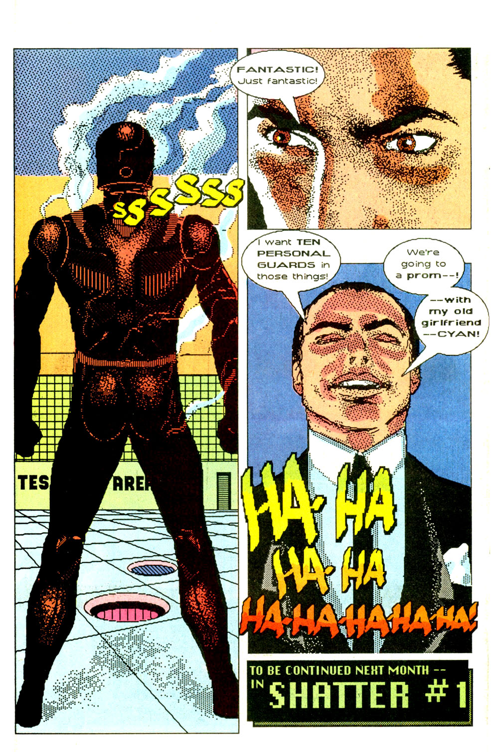 Read online Jon Sable, Freelance comic -  Issue #30 - 33