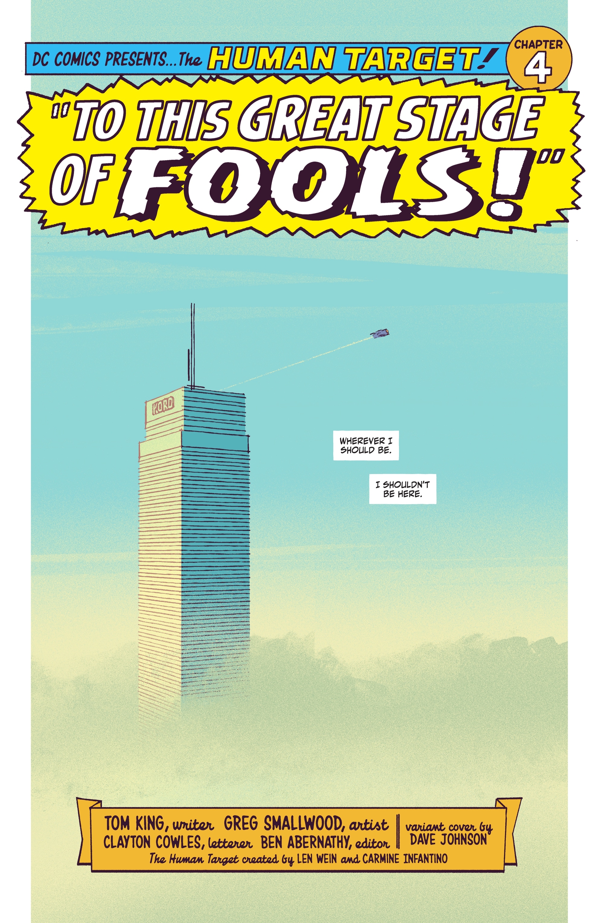 Read online The Human Target comic -  Issue #4 - 9