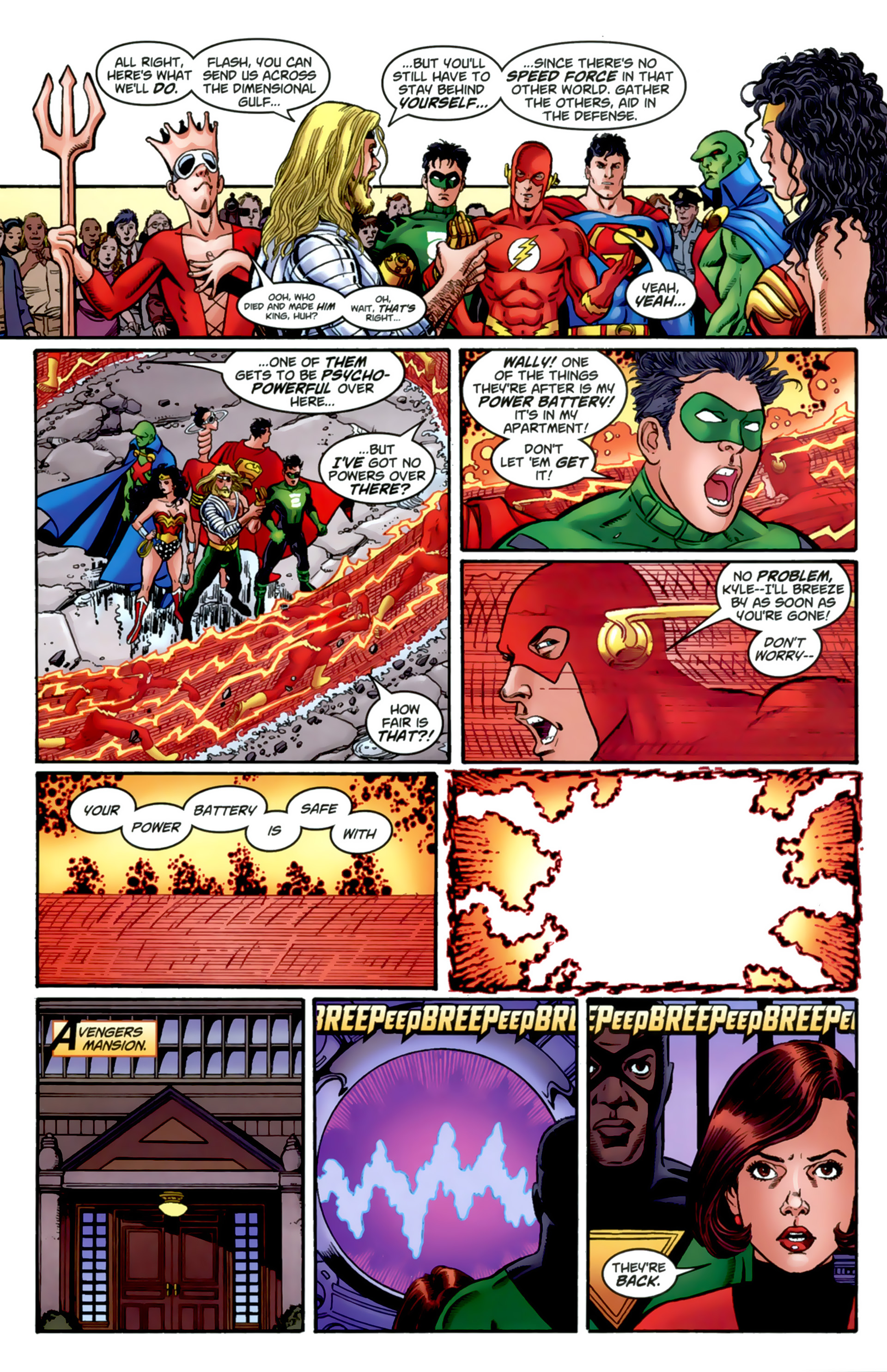 Read online JLA/Avengers comic -  Issue #2 - 12