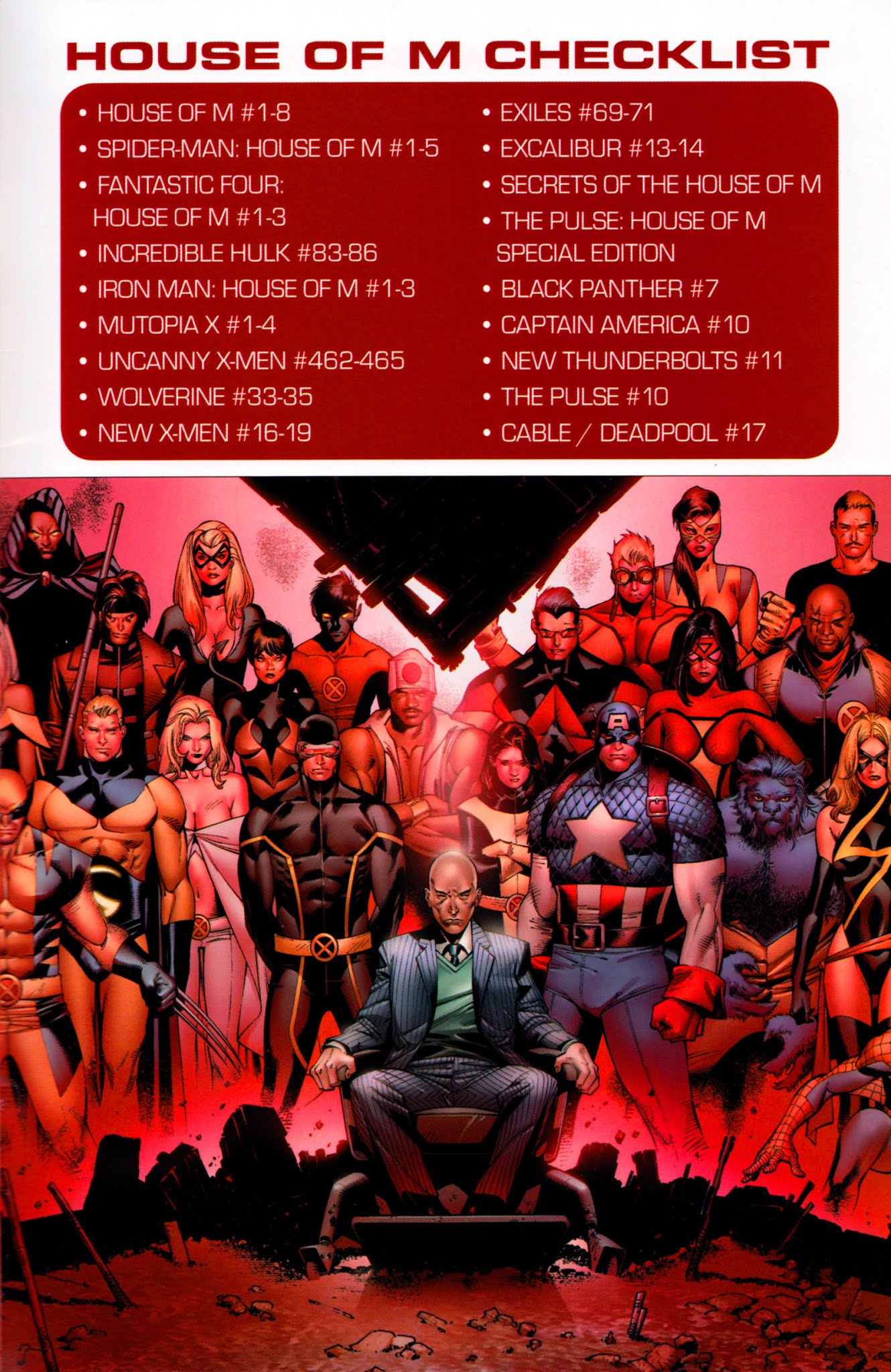 Read online Secrets of the House of M comic -  Issue # Full - 50