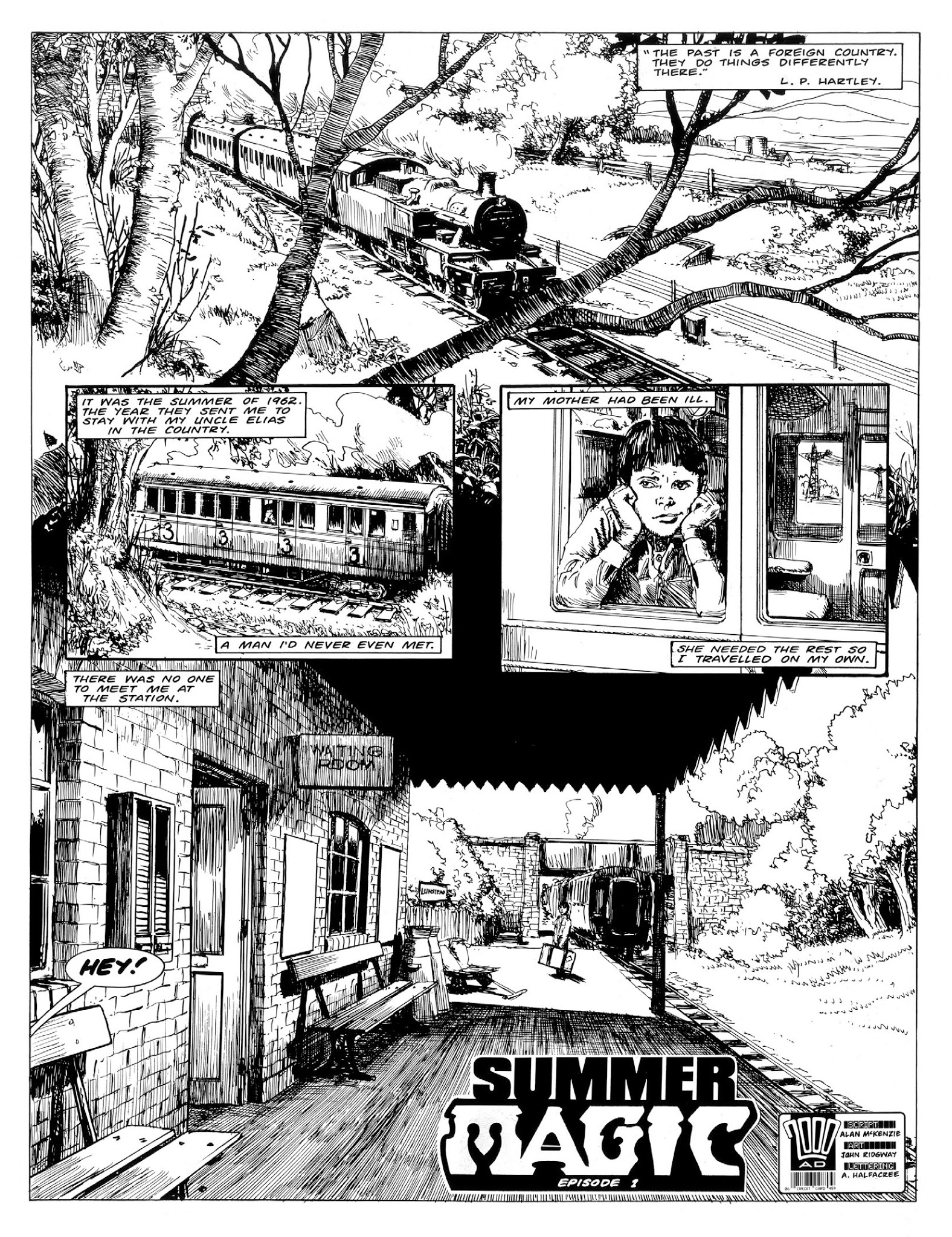 Read online Summer Magic: The Complete Journal of Luke Kirby comic -  Issue # TPB - 4