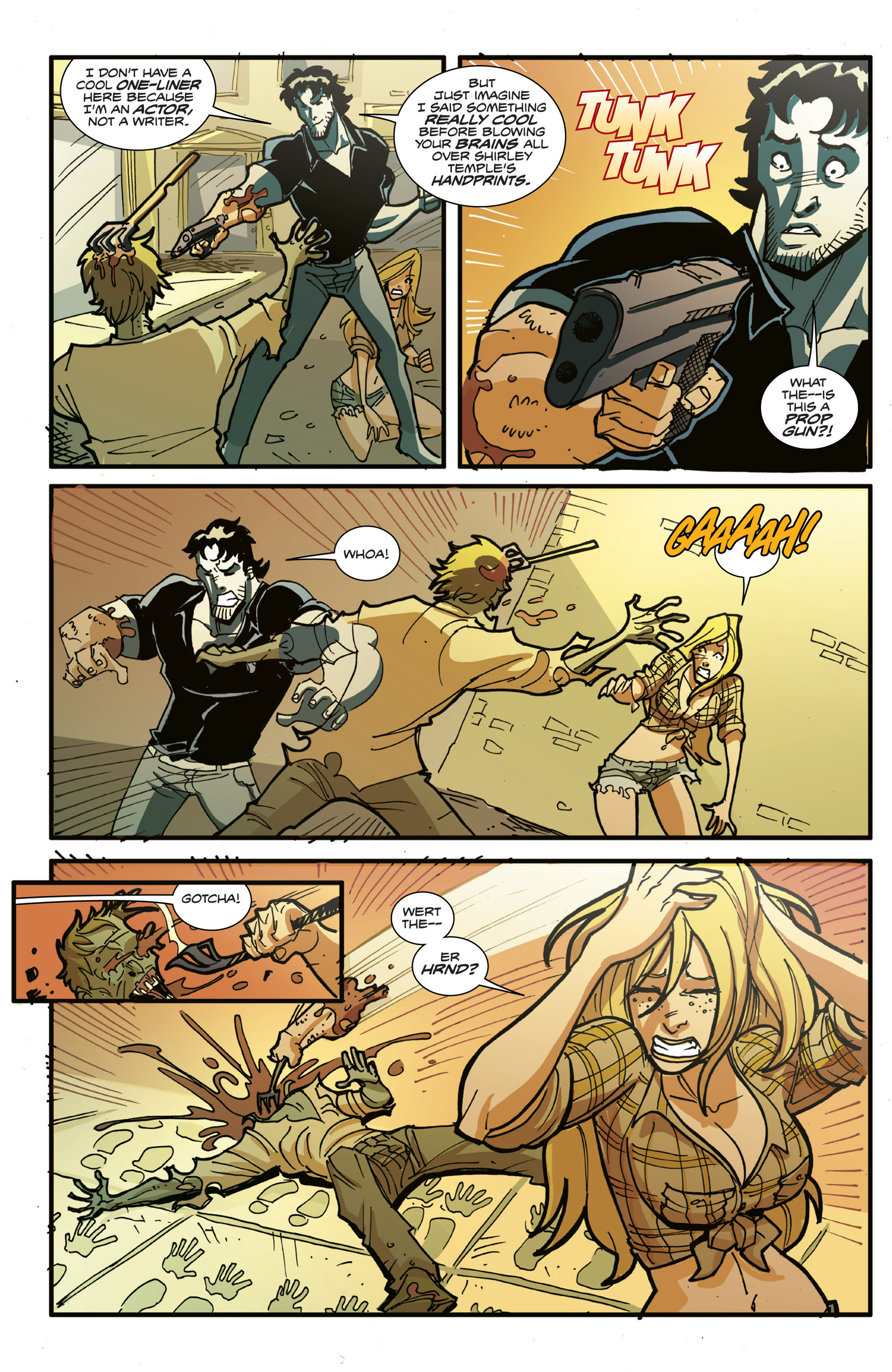 Read online Fanboys vs. Zombies comic -  Issue #17 - 8