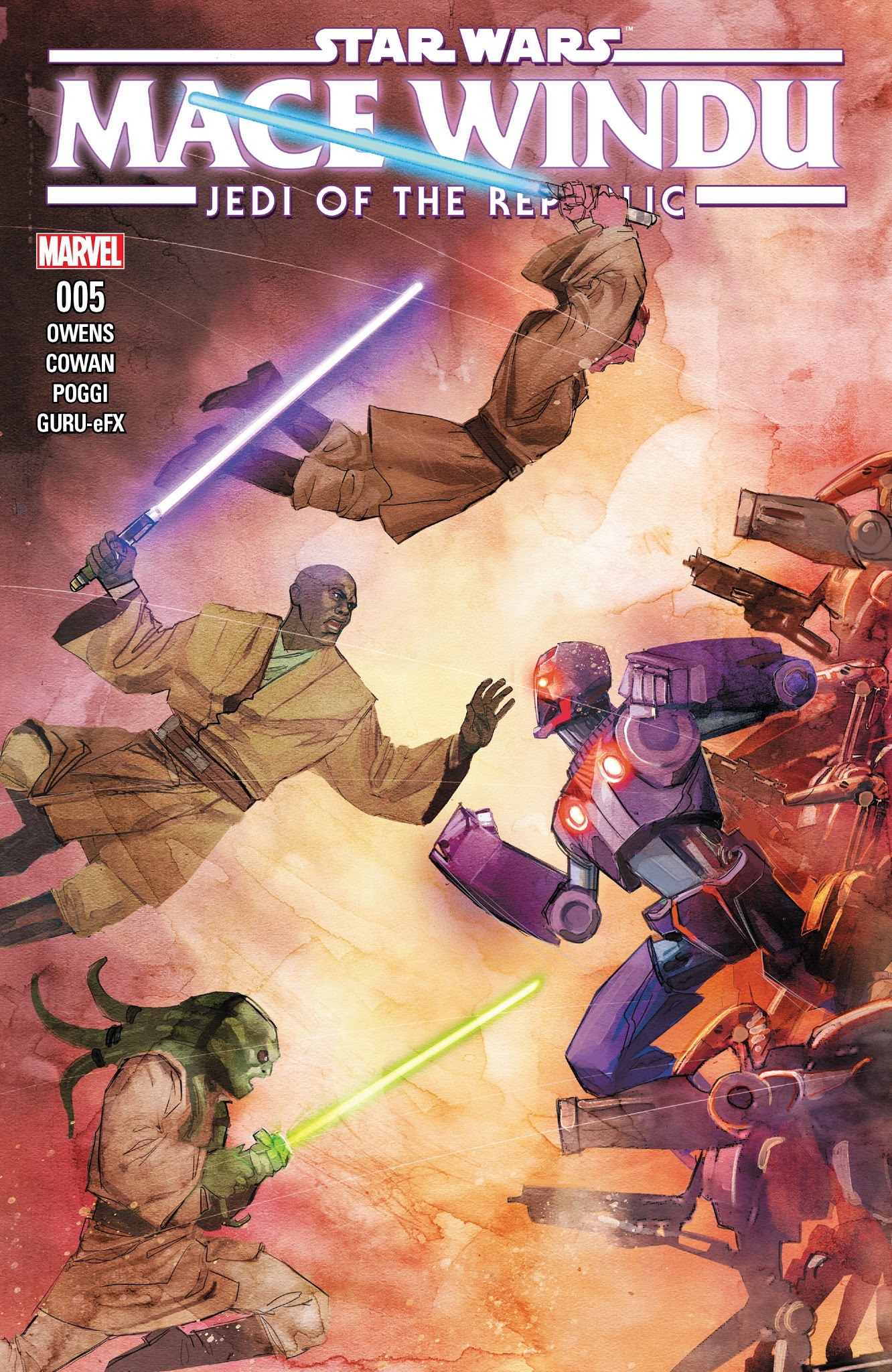 Read online Star Wars: Mace Windu comic -  Issue #5 - 1