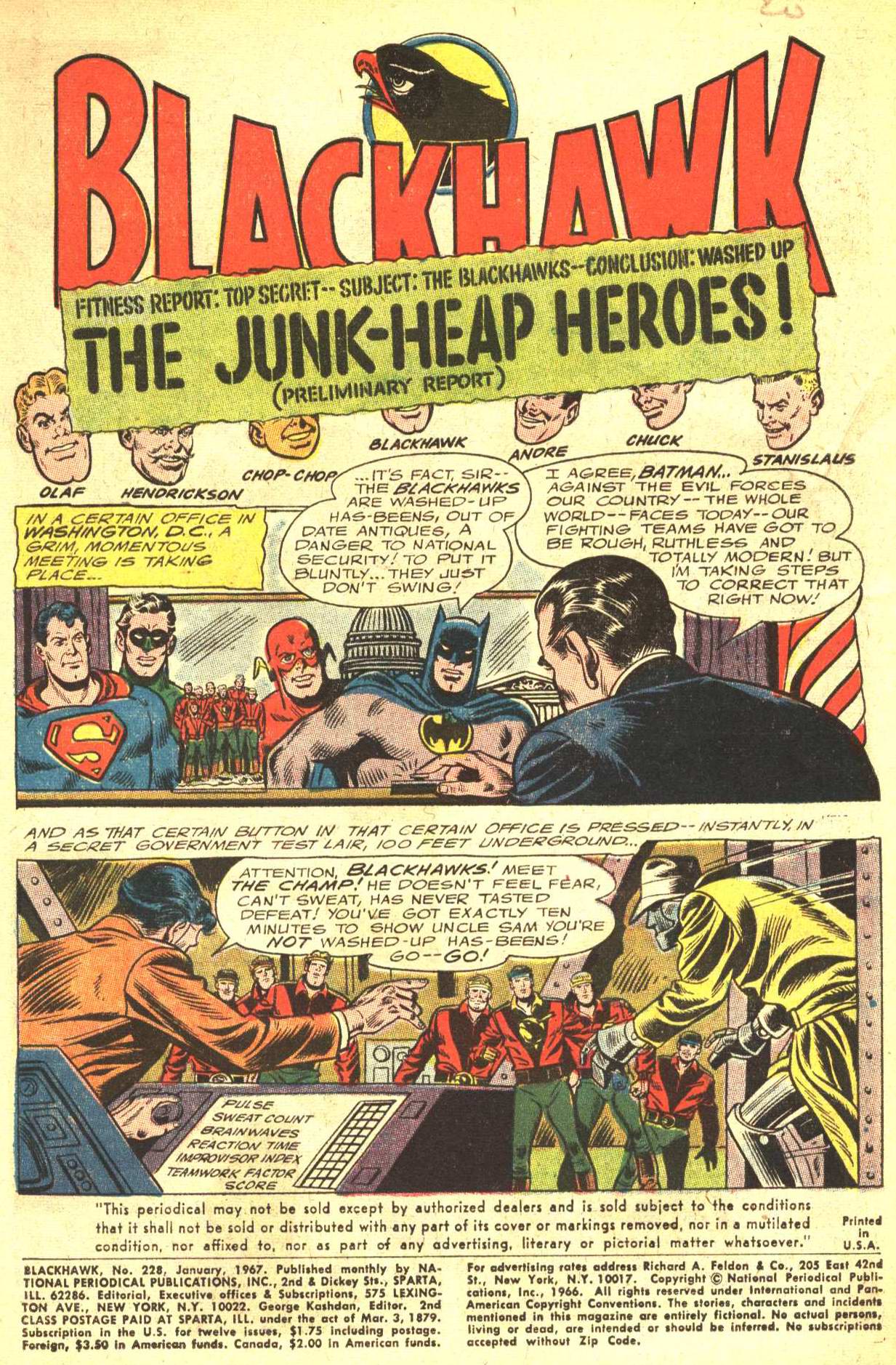 Blackhawk (1957) Issue #228 #120 - English 2