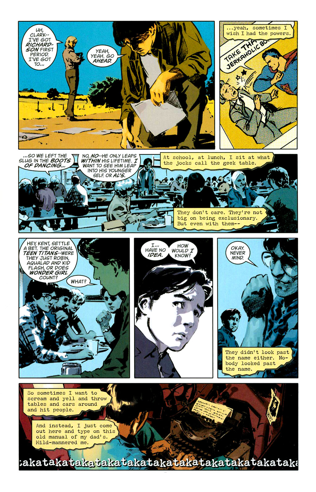 Read online Superman: Secret Identity comic -  Issue #1 - 7