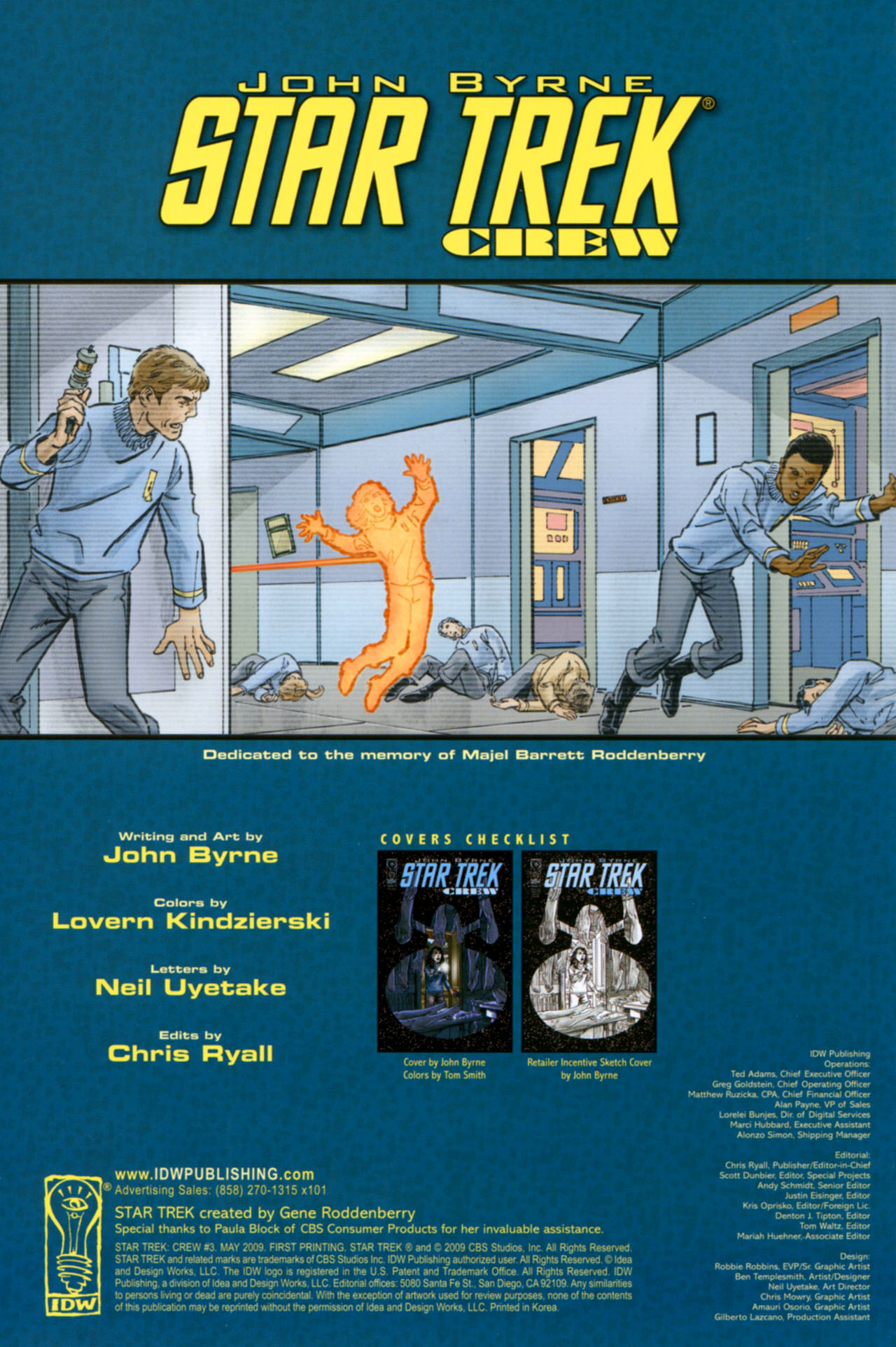 Read online Star Trek: Crew comic -  Issue #3 - 2