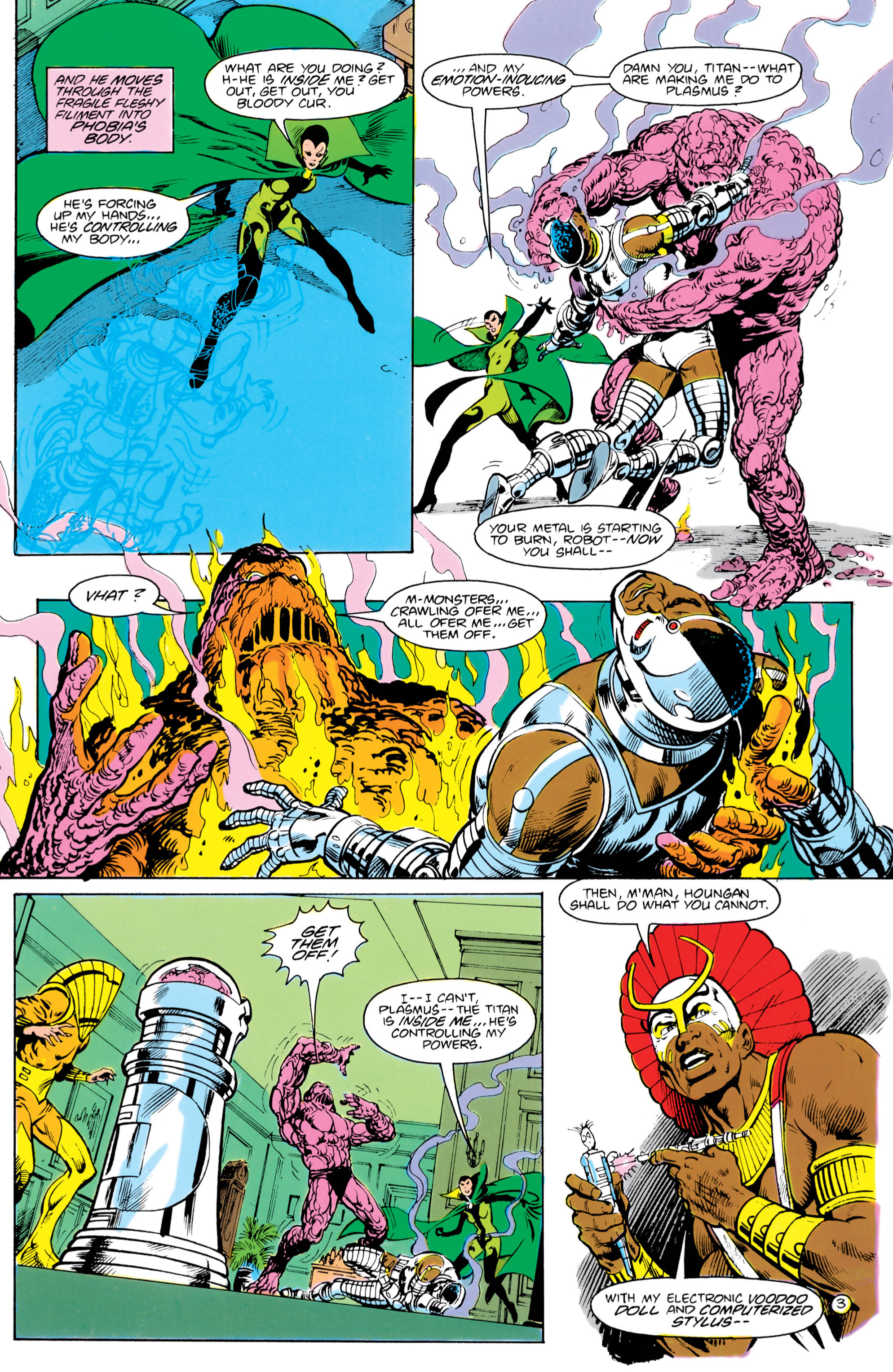 Read online The New Teen Titans (1984) comic -  Issue #27 - 4