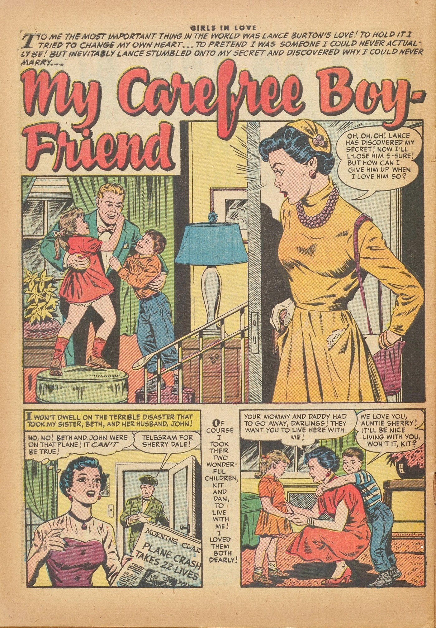 Read online Girls in Love (1955) comic -  Issue #49 - 28