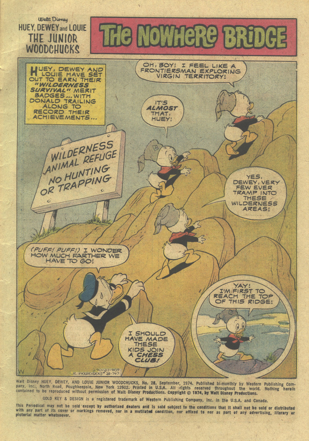 Read online Huey, Dewey, and Louie Junior Woodchucks comic -  Issue #28 - 3