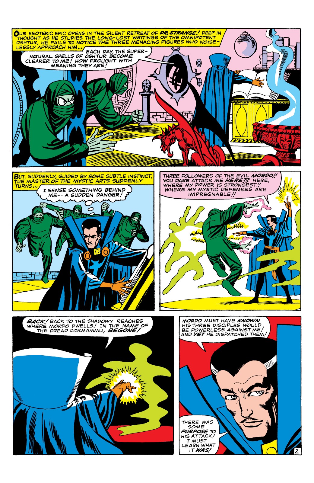 Marvel Masterworks: Doctor Strange issue TPB 1 - Page 121