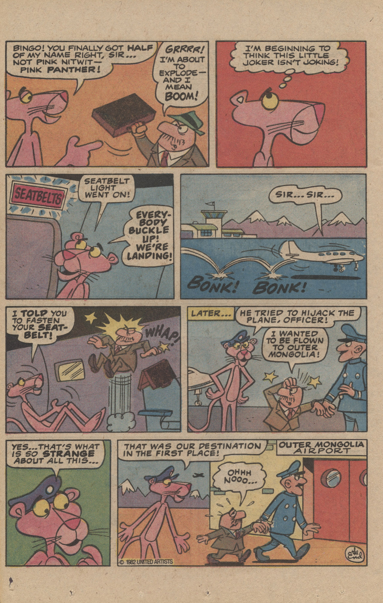 Read online The Pink Panther (1971) comic -  Issue #85 - 24