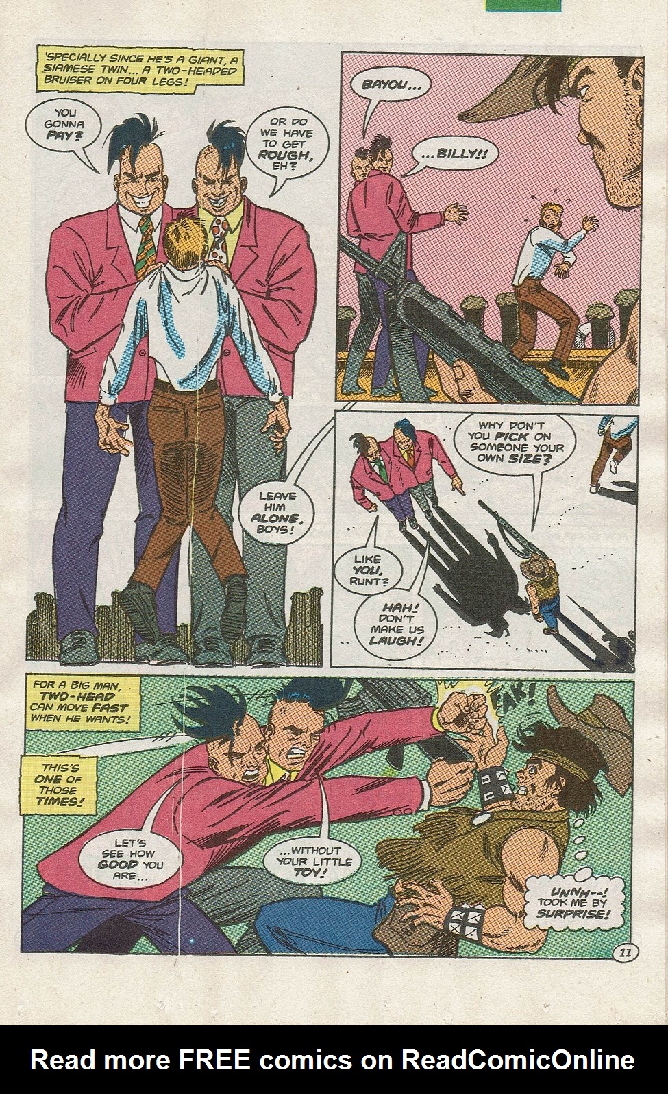 Read online The Adventures of Bayou Billy comic -  Issue #4 - 13
