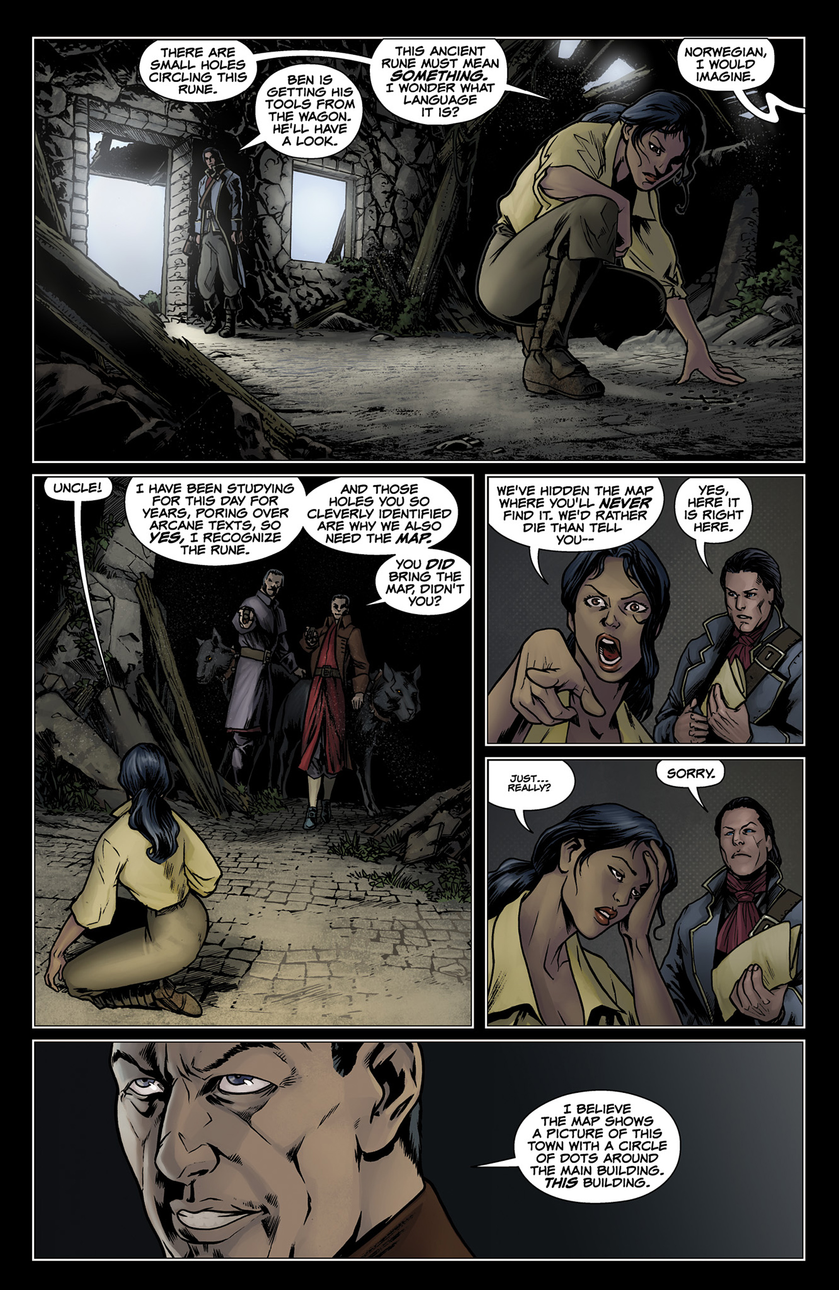 Read online The Order of the Forge comic -  Issue #3 - 3